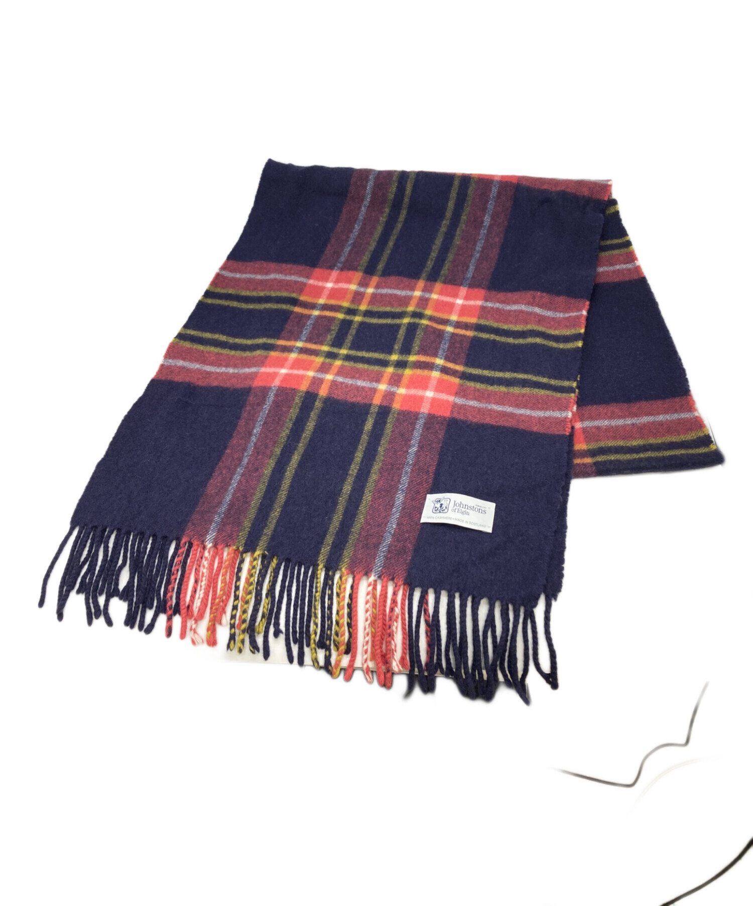 未使用新品 箱・タグ付きJohnstons of Elgin カシミヤマフラー 楽天市場】ジョンストンズ JOHNSTONS OF ELGIN カシミヤ100％ マフラー