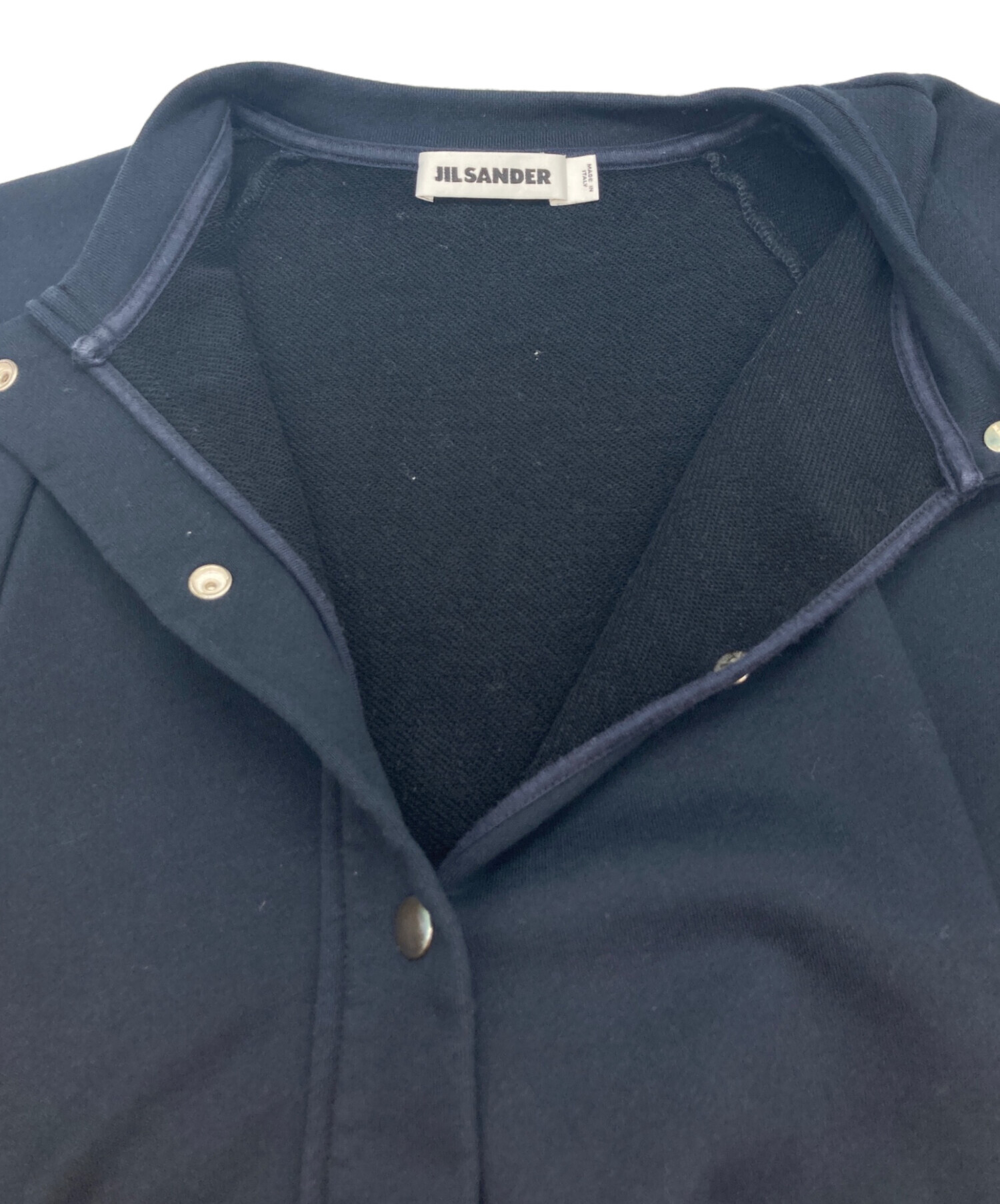 中古・古着通販】JIL SANDER (ジルサンダー) スナップボタンクルー