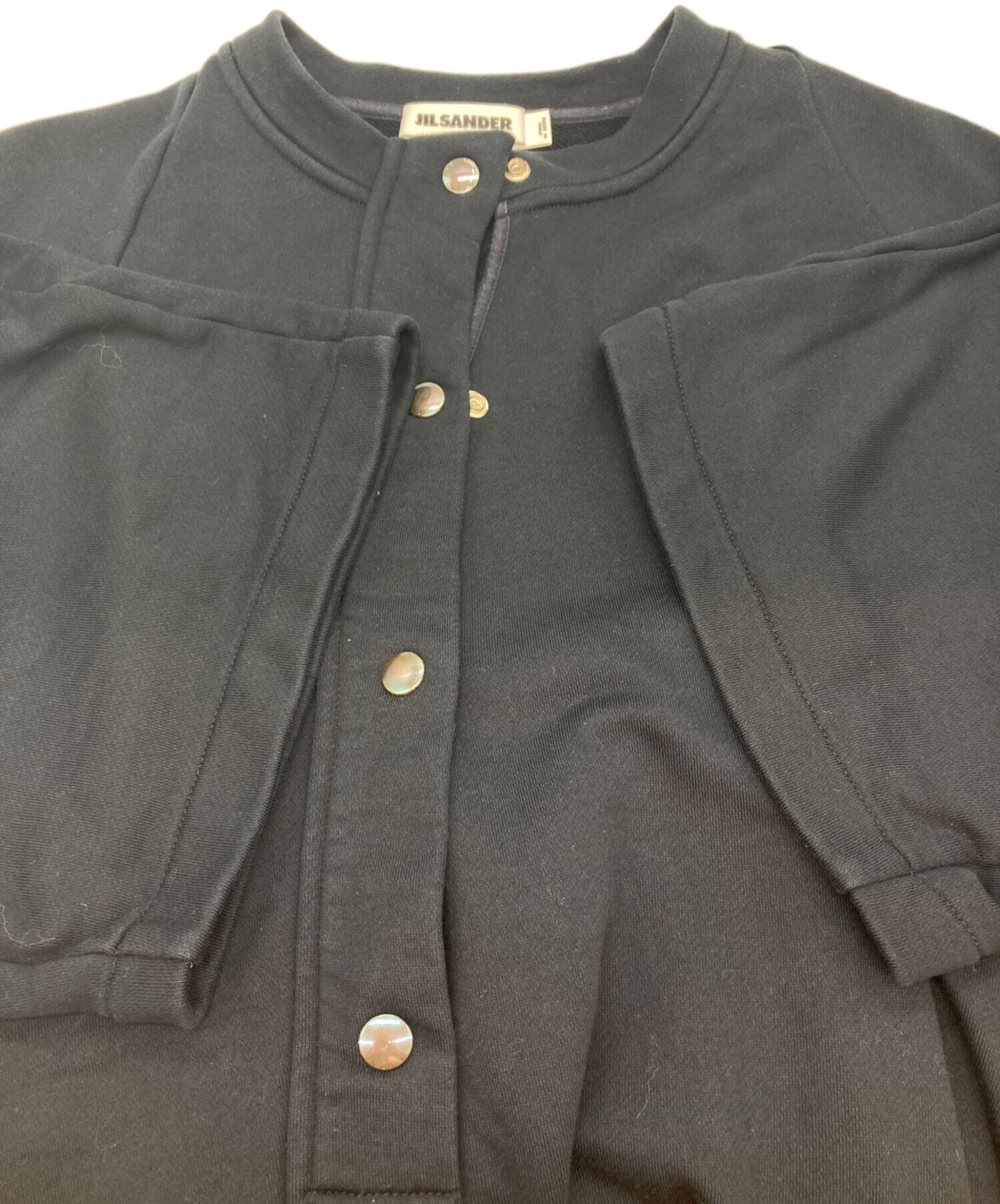 ジルサンダー スナップスウェット 中古・古着通販】JIL SANDER (ジルサンダー) スナップボタンクルー