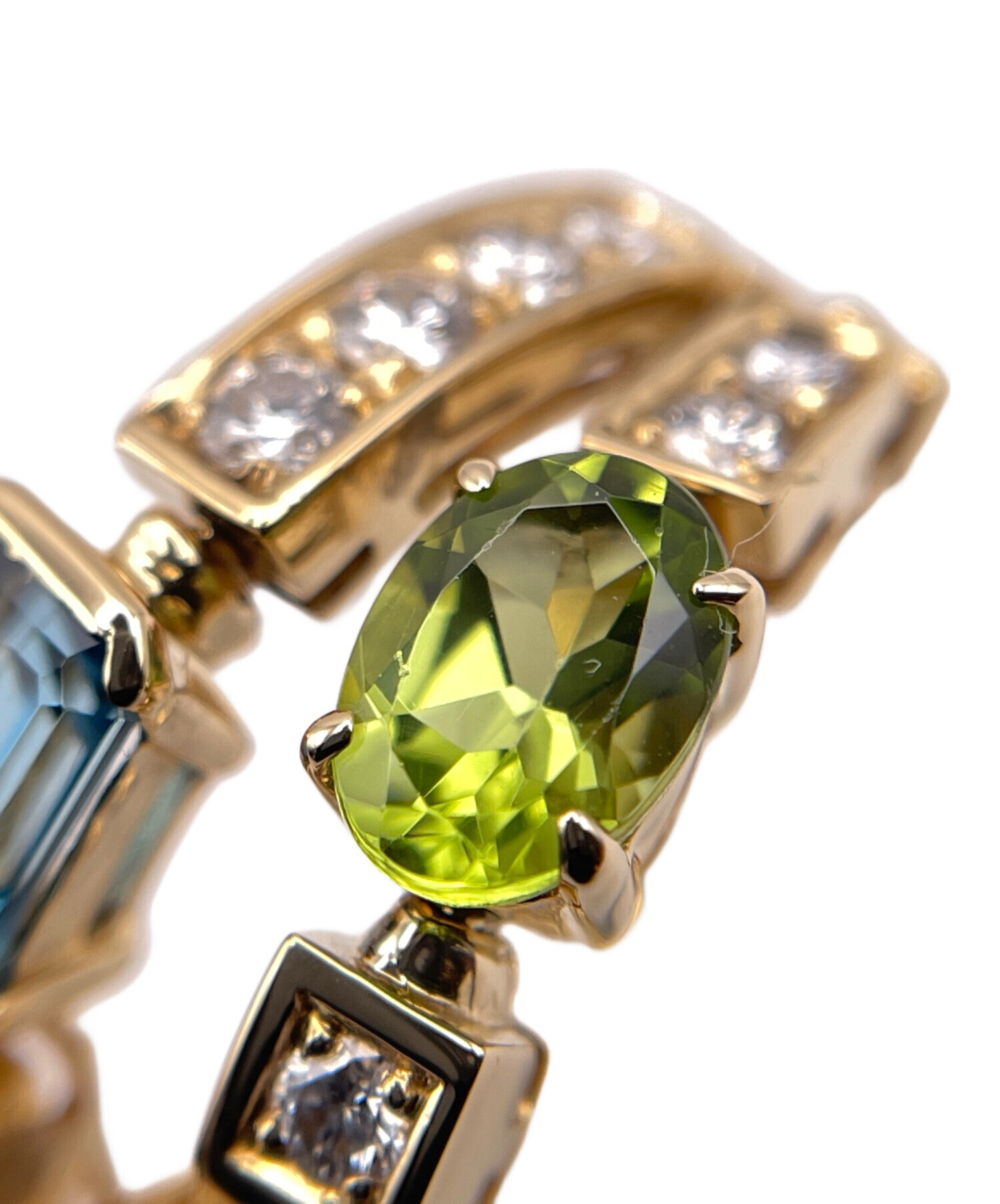 K18 ストレートダイヤモンドリング 13号 中古・古着通販】BVLGARI (ブルガリ) アレグラ ダイヤモンドリング