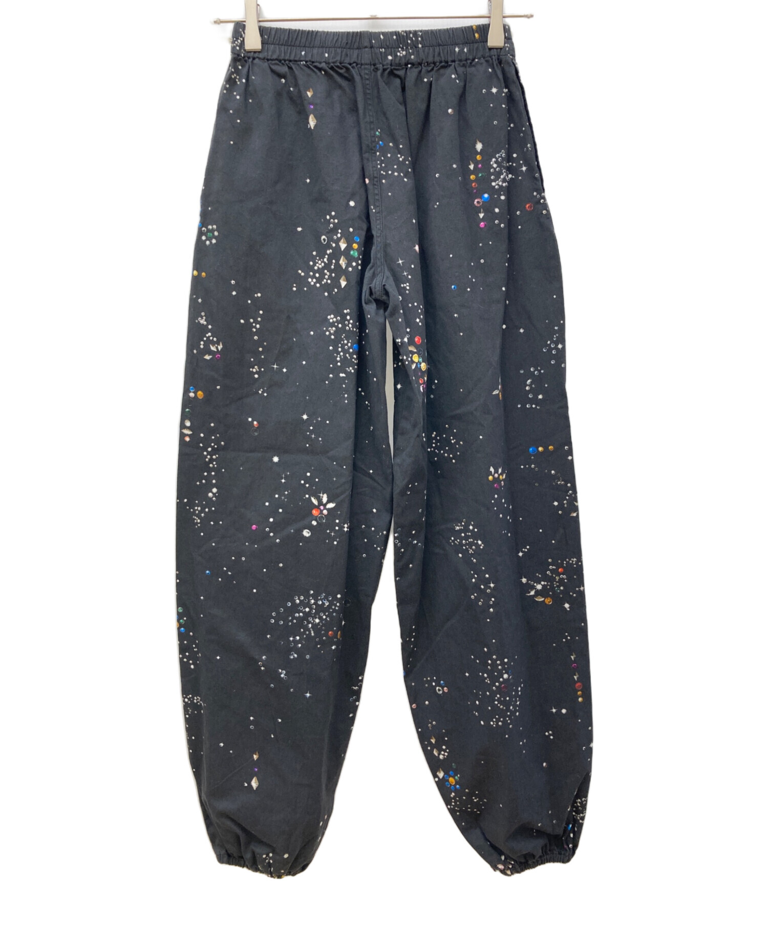 中古・古着通販】masu (エムエーエスユー) GALAXY EASY PANTS ブラック