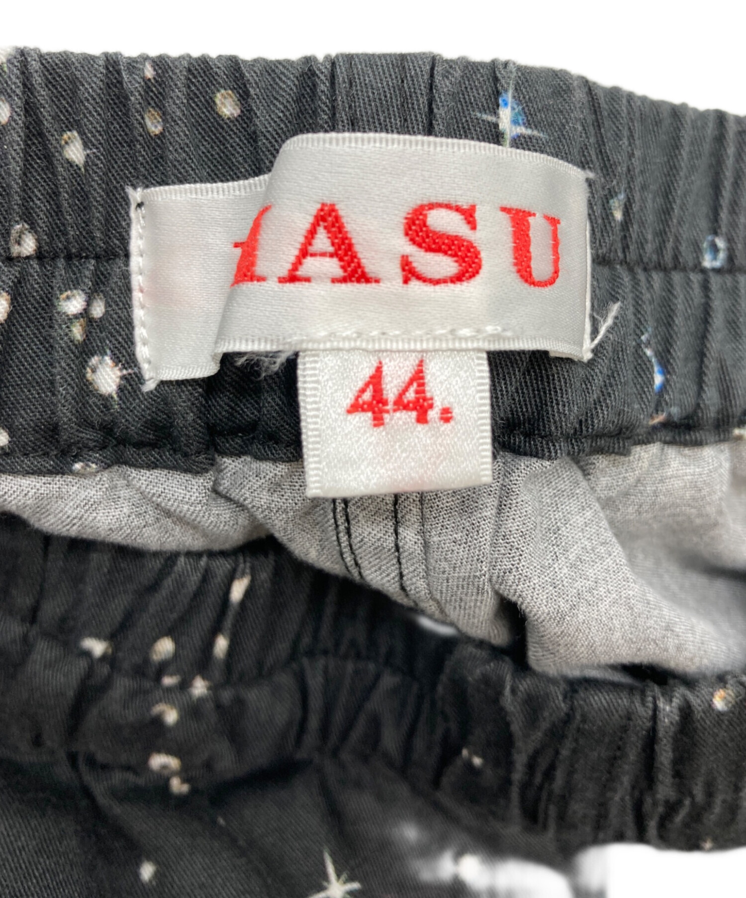 中古・古着通販】masu (エムエーエスユー) GALAXY EASY PANTS ブラック