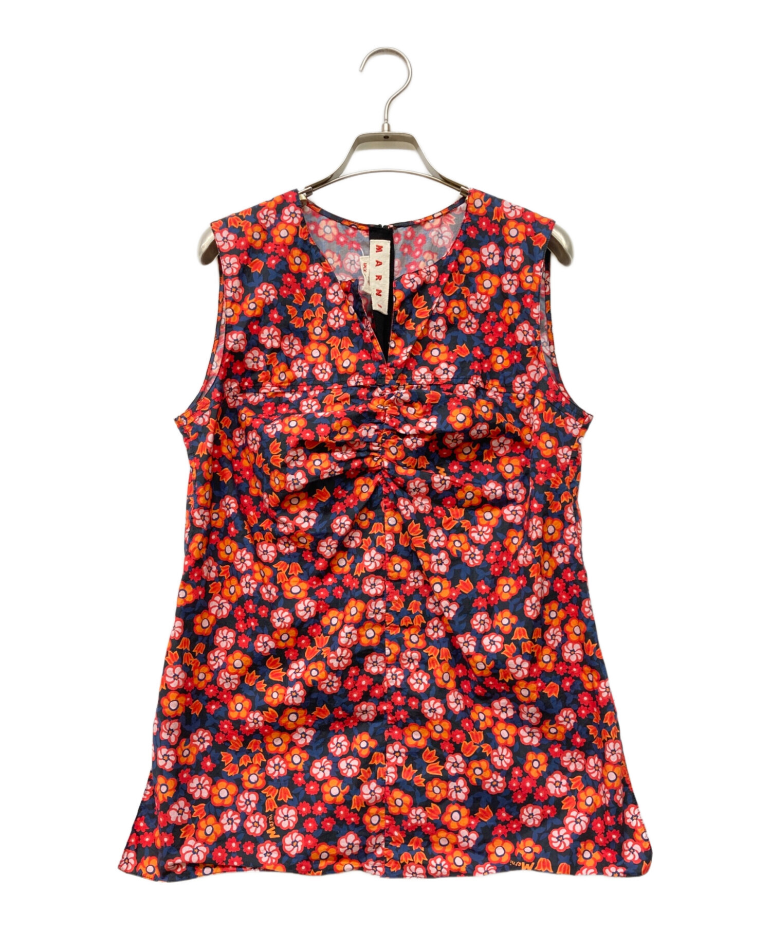 中古・古着通販】MARNI (マルニ) フラワープリントノースリーブ 