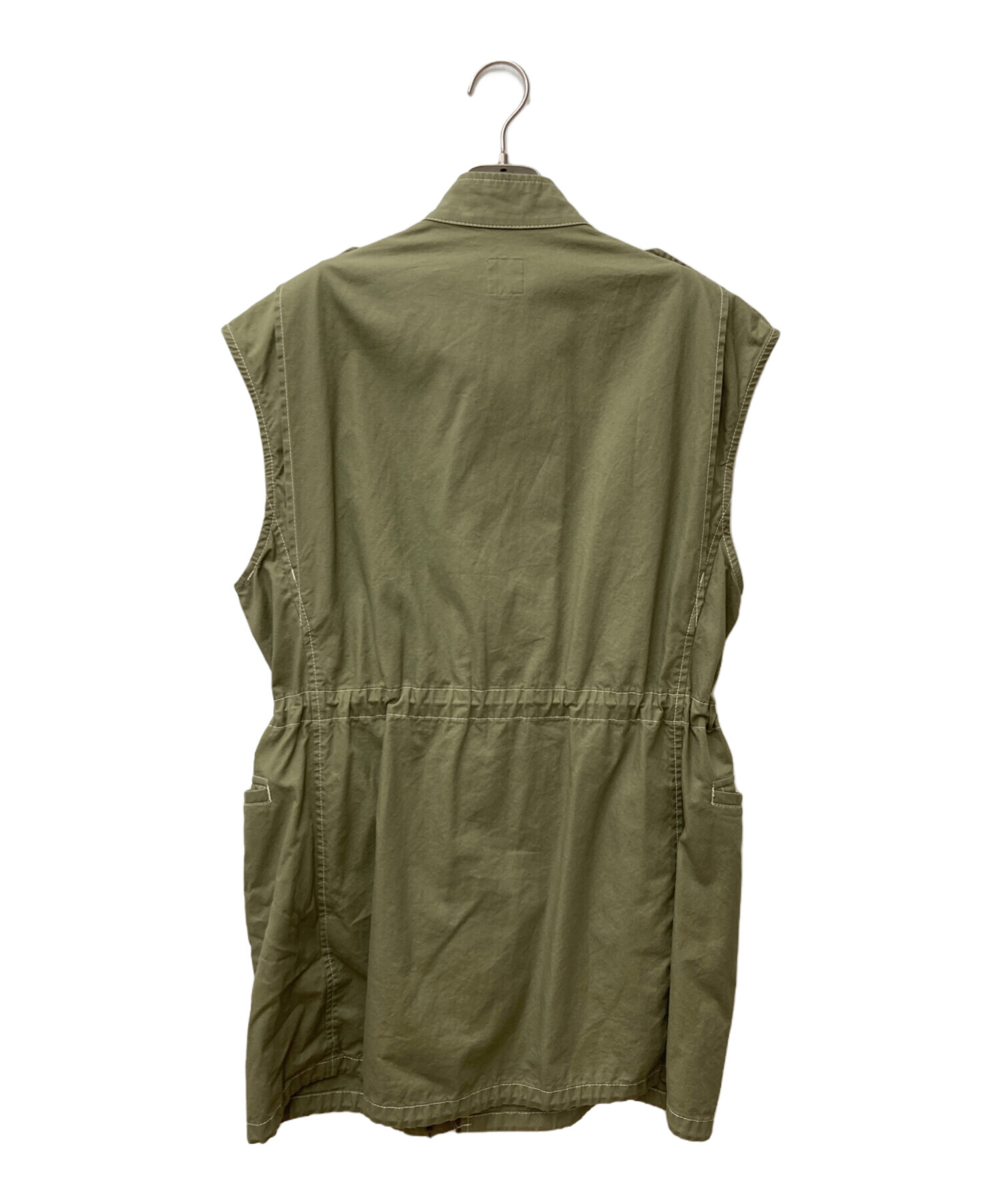 Spick and span 麻キャンバスロングジレ Spick and span 麻キャンバスロングジレ Spick and span 麻