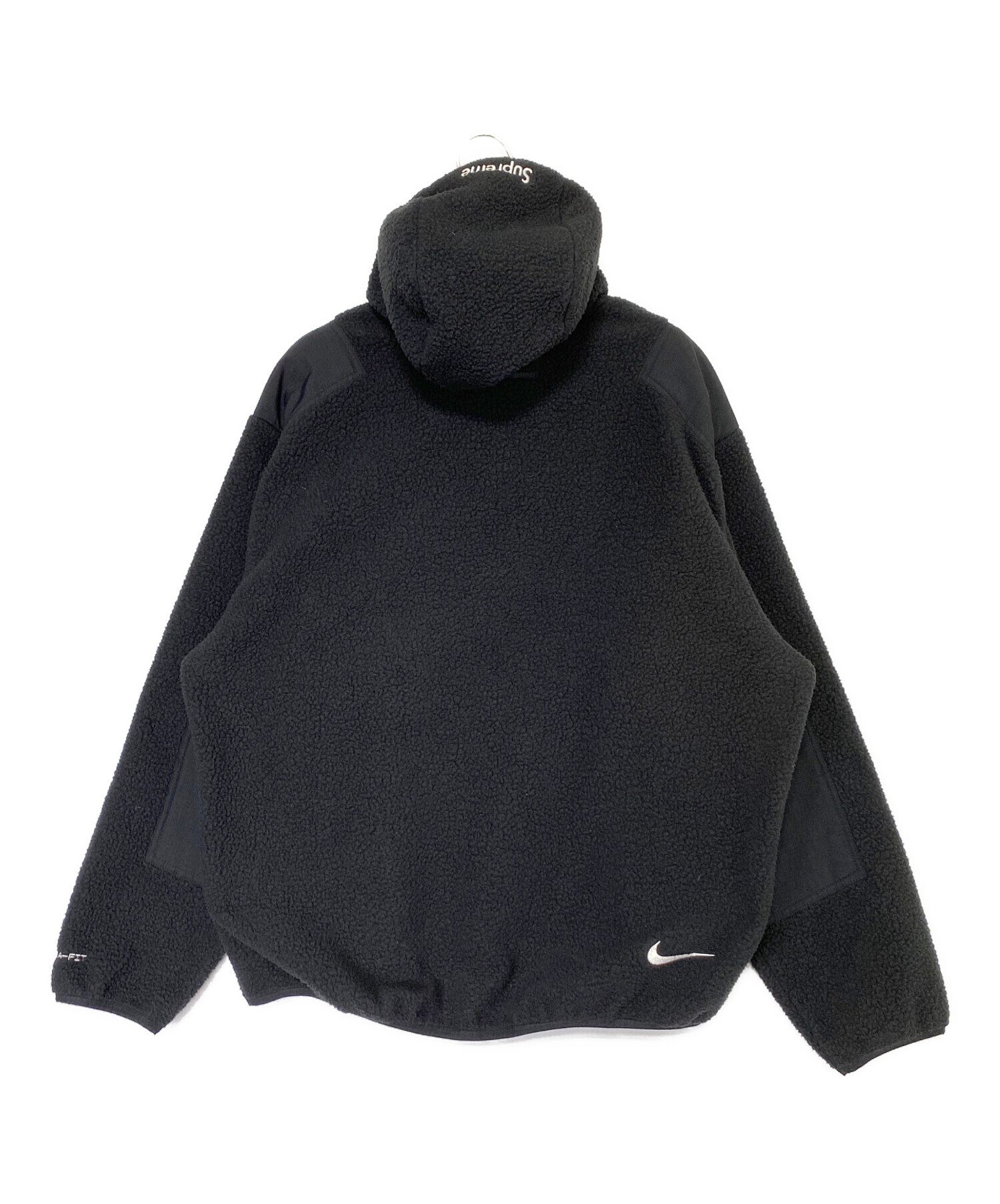 NIKE ACGスウェットプルオーバーパーカーフェードブラック黒M古着 中古・古着通販】NIKE ACG (ナイキエージーシー) ロゴパーカー