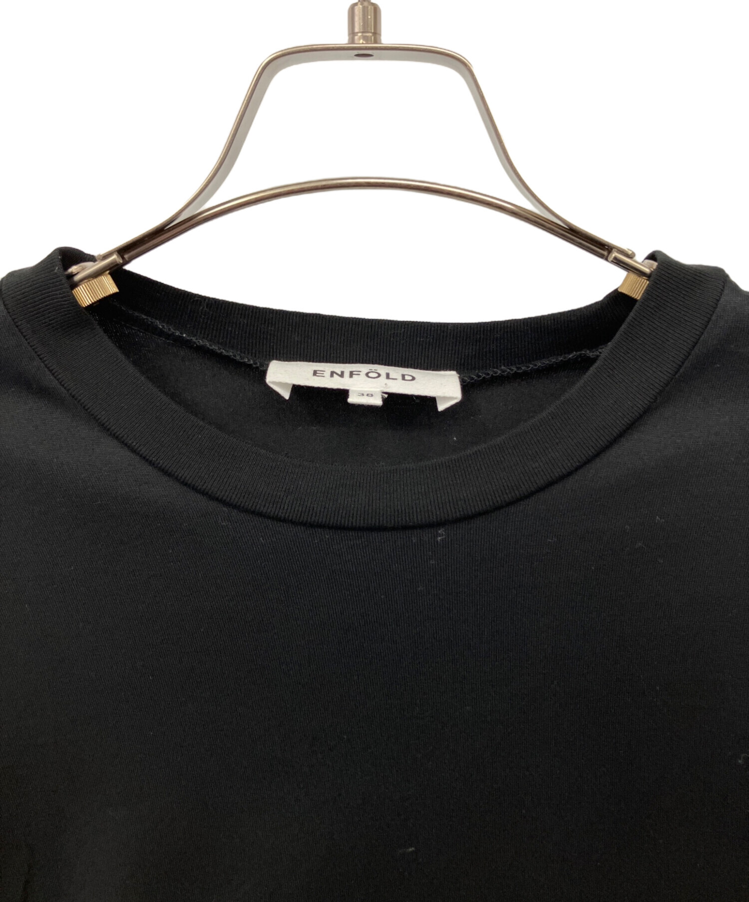 明日まで価格　ENFOLD タイプライターレイヤーライクPULLOVER 中古・古着通販】ENFOLD (エンフォルド) タイプライター レイヤー