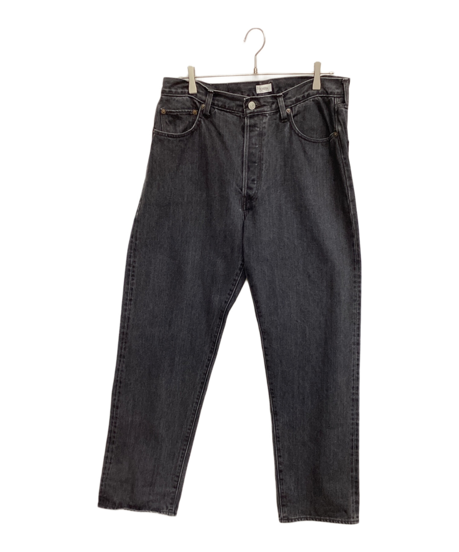 ciota シオタ　w34 中古・古着通販】CIOTA (シオタ) デニムパンツ ブラック サイズ:SIZE