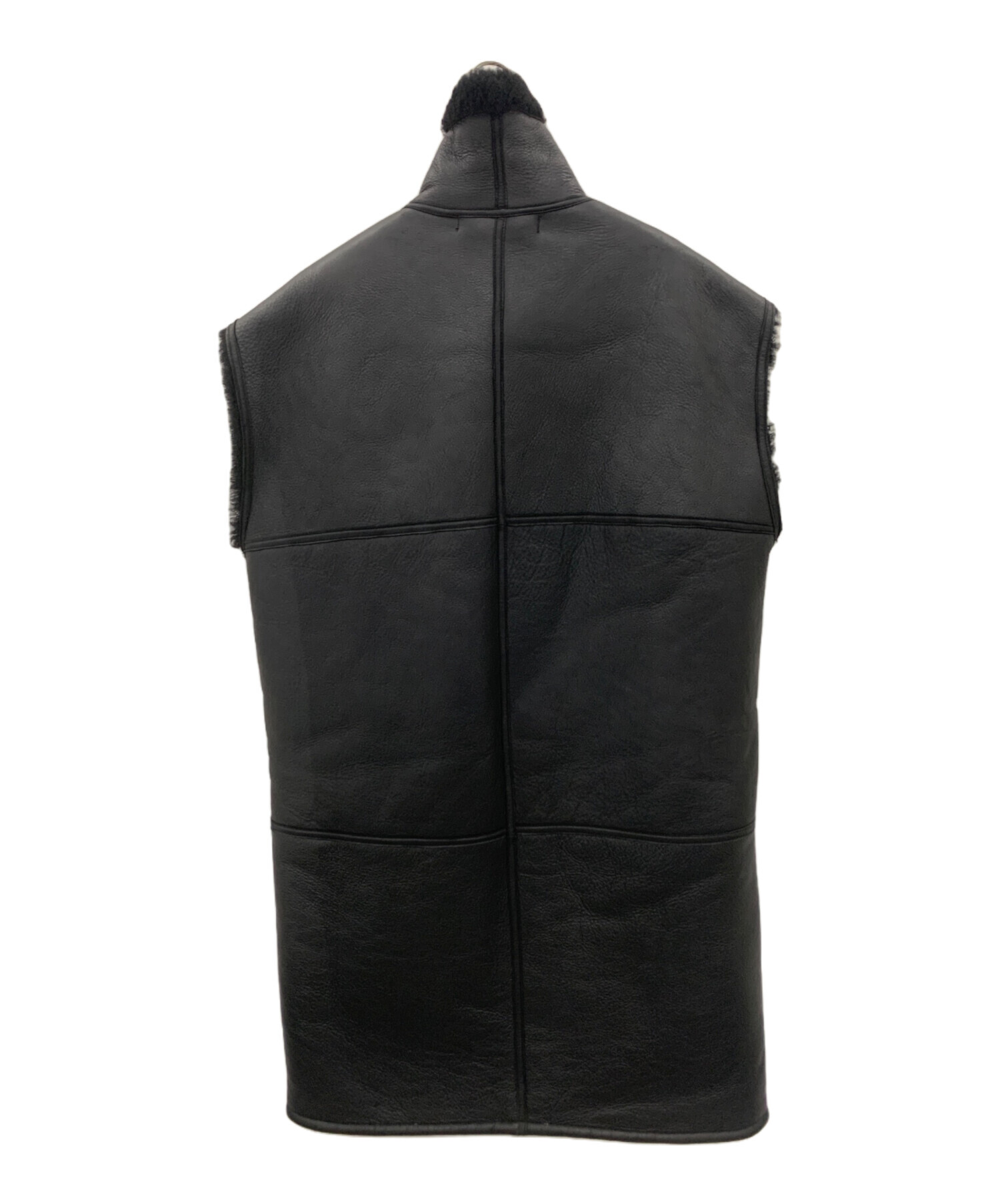 中古・古着通販】LEINWANDE (ラインヴァンド) B-3 Over Vest ブラック
