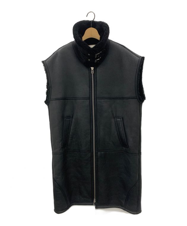 中古・古着通販】LEINWANDE (ラインヴァンド) B-3 Over Vest ブラック 