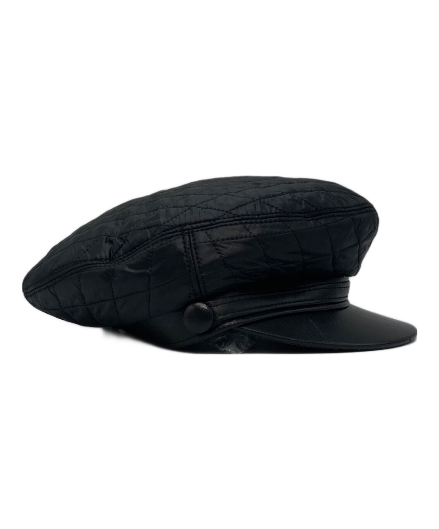 Borsalino ボルサリーノ キャップ レディース 【古着】【中古】 中古・古着通販】BORSALINO (ボルサリーノ) キルティングマリン