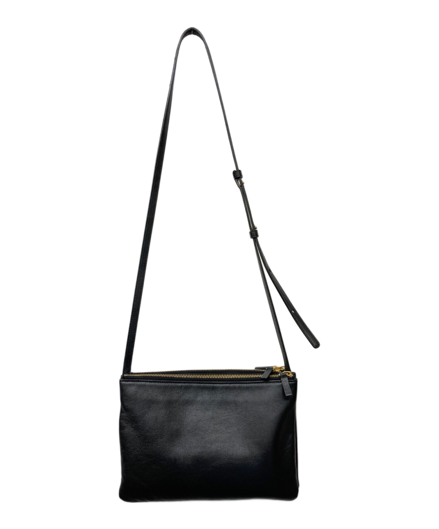 中古・古着通販】CELINE (セリーヌ) トリオショルダーバッグ ブラック 