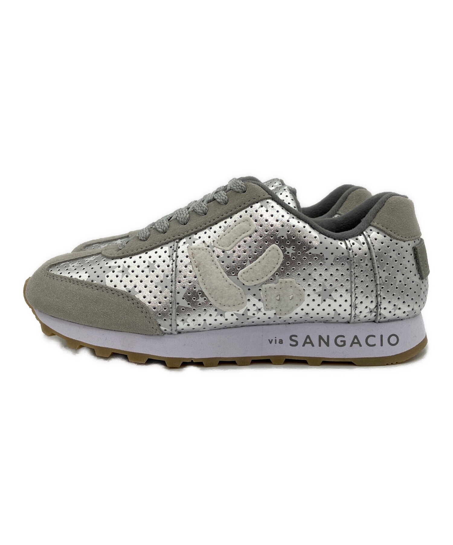 via SANGACIO ヴィア サンガチオ/にゅ〜ず MOM SILVER STAR/27cm/Sランク/88【中古】 中古・古着通販】via SANGACIO (ヴィア・サンガチオ) にゅ～ずMOM