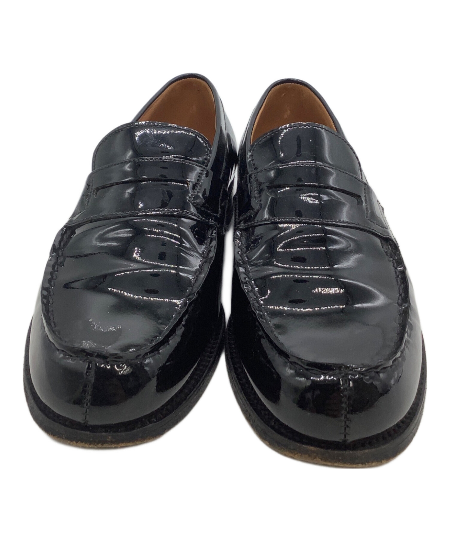 JMウエストン　ローファー　エナメル　旧ロゴ　23cm 3B 中古・古着通販】J.M.WESTON (ジェイエムウエストン) シグネチャー
