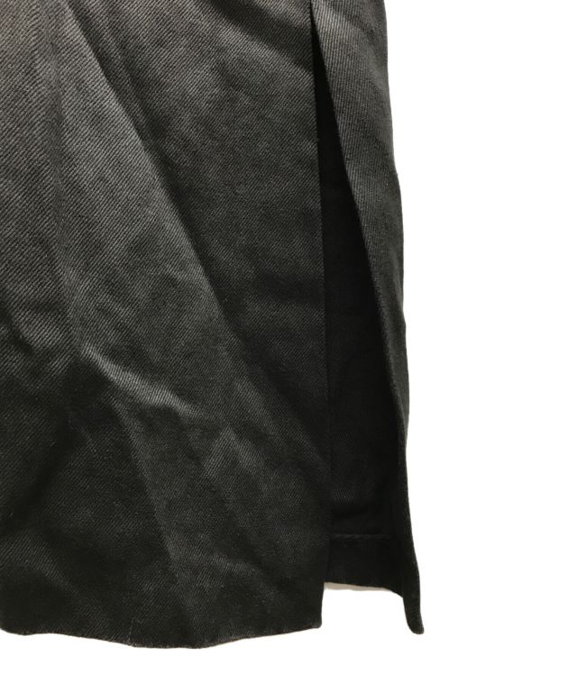 中古・古着通販】EBURE (エブール) リネンガウンワンピース ブラック