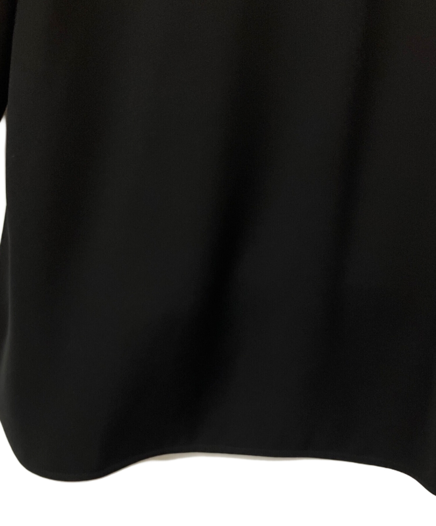 中古・古着通販】ENFOLD (エンフォルド) ASYMMETRY－JACKET ブラック