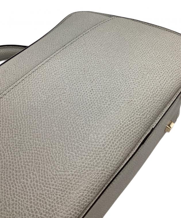 中古・古着通販】Valextra (ヴァレクストラ) ショルダーバッグ グレー