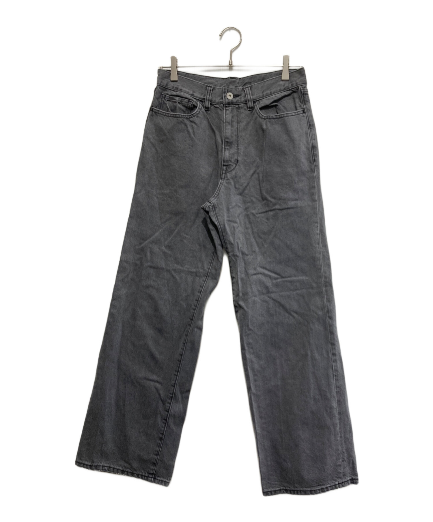中古・古着通販】ATTISESSION (アティセッション) デニムパンツ グレー 