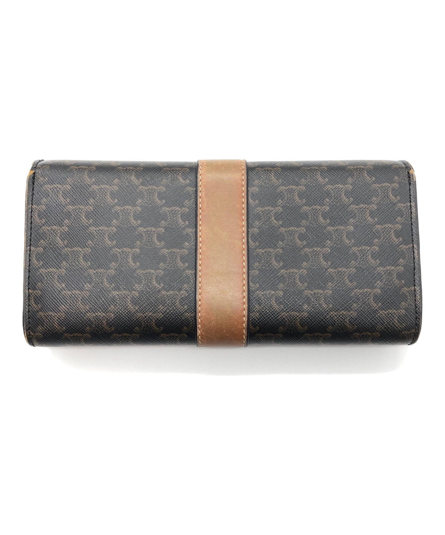 中古・古着通販】CELINE (セリーヌ) トリオンフ ラージフラップ