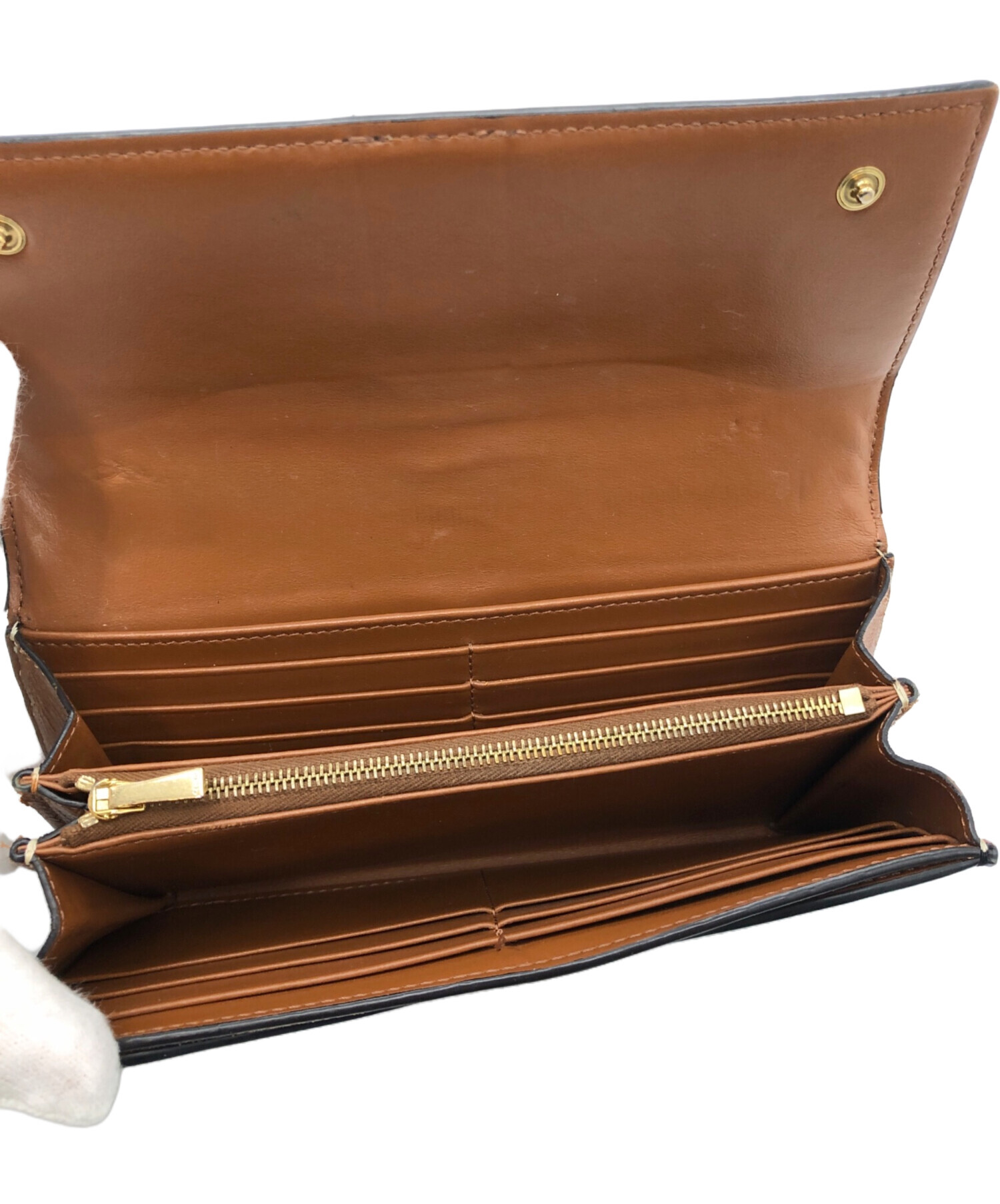 中古・古着通販】CELINE (セリーヌ) トリオンフ ラージフラップ