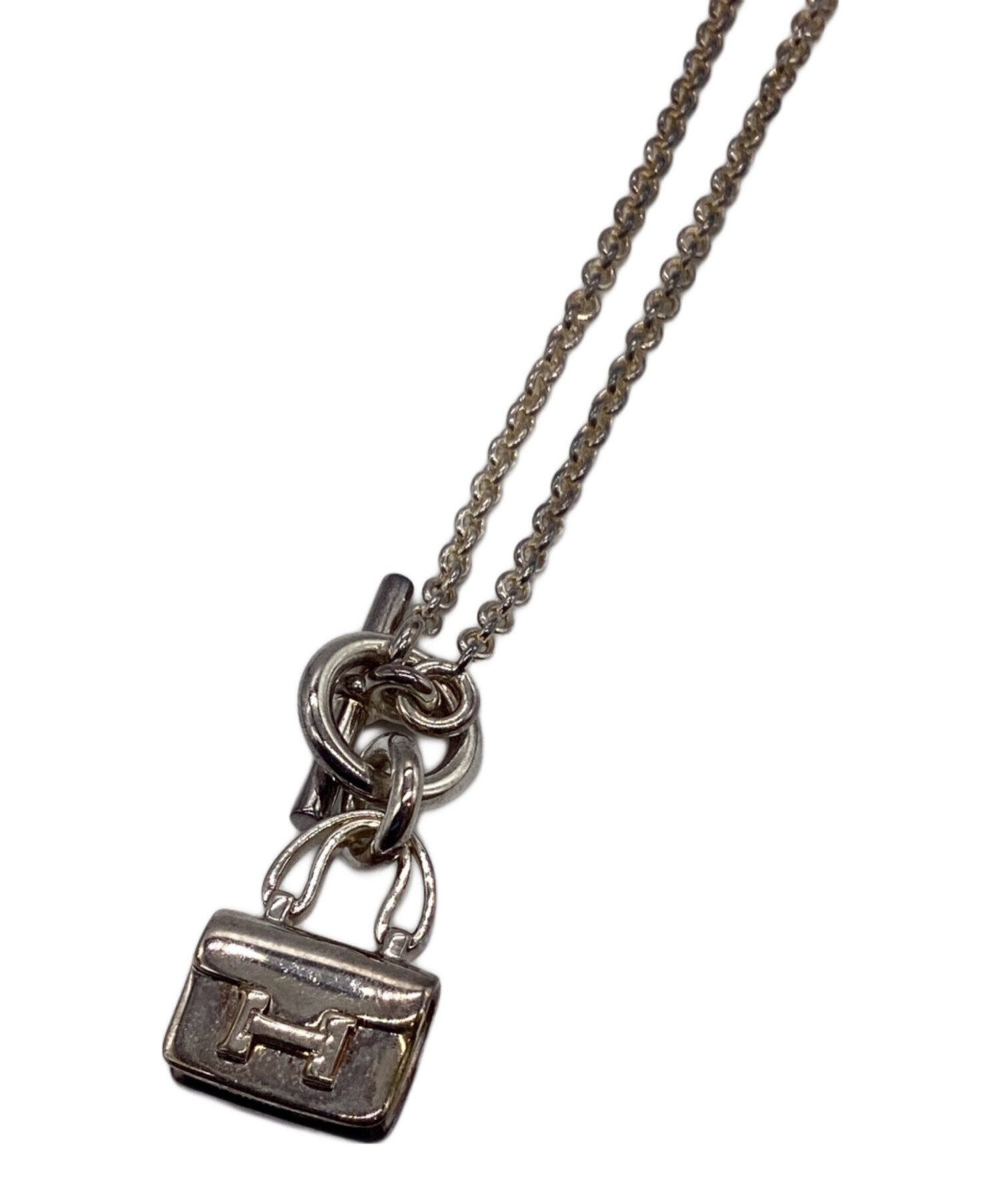 HERMES エルメス アミュレット コンスタンス ネックレス S99e