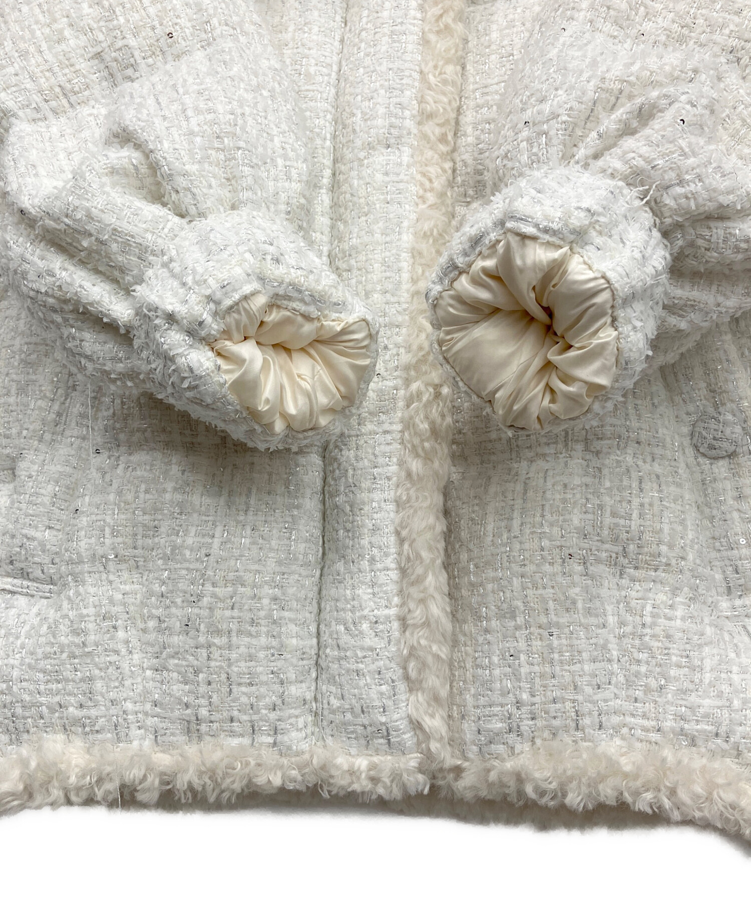 中古・古着通販】Snidel (スナイデル) ツイードダウンジャケット