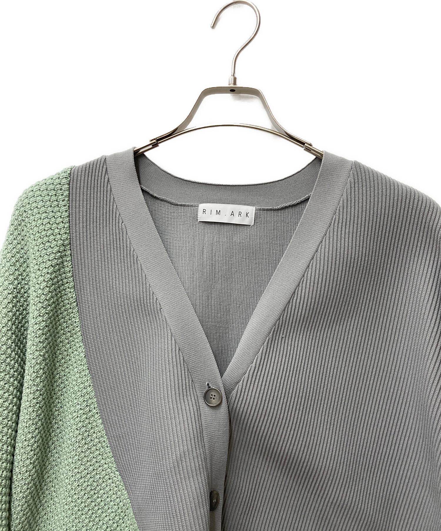 RIM.ARK ソフトニットリバーシブルカーディガン RIM.ARK | Volume sleeve knit CD (CARDIGANS ) |RIM.ARK ONLINE STORE