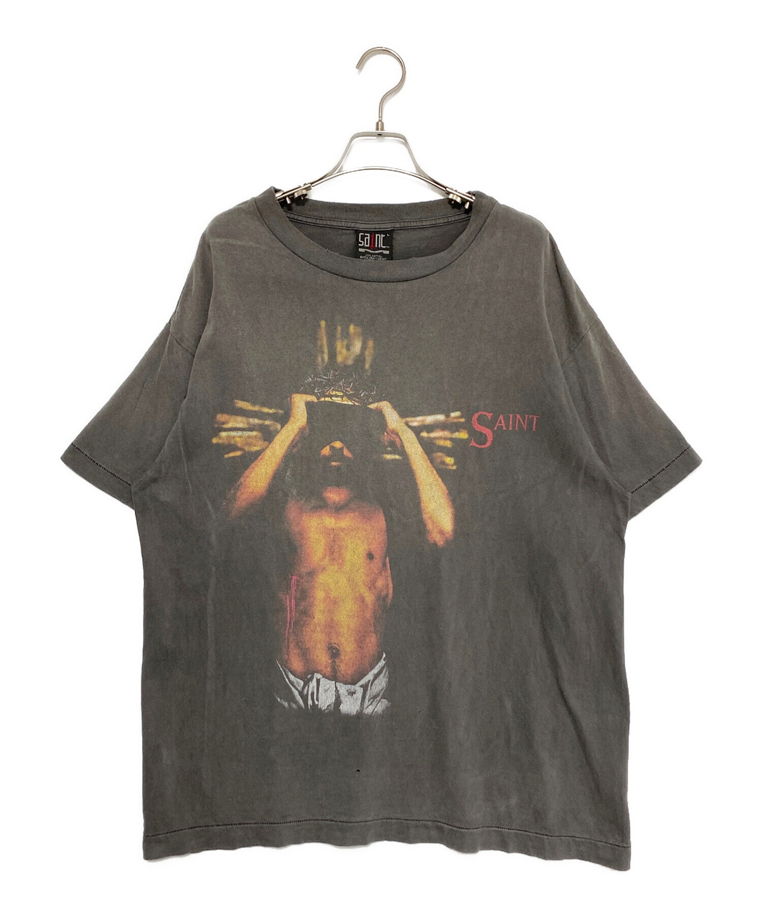中古・古着通販】SAINT MICHAEL (セントマイケル) SS TEE/WE LIVE HELL 