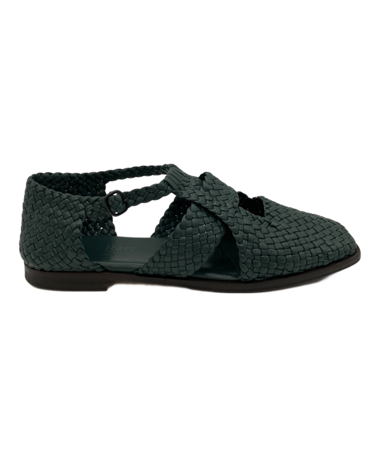 中古・古着通販】HEREU (ヘリュー) Serra woven-leather sandals