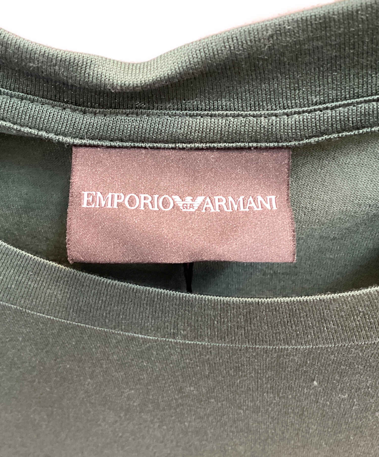 ト*ラ様 定価約30万円【未使用品】EMPORIOARMANI グリーン レザー 中古・古着通販】EMPORIO ARMANI (エンポリオアルマーニ) レザーパッチ