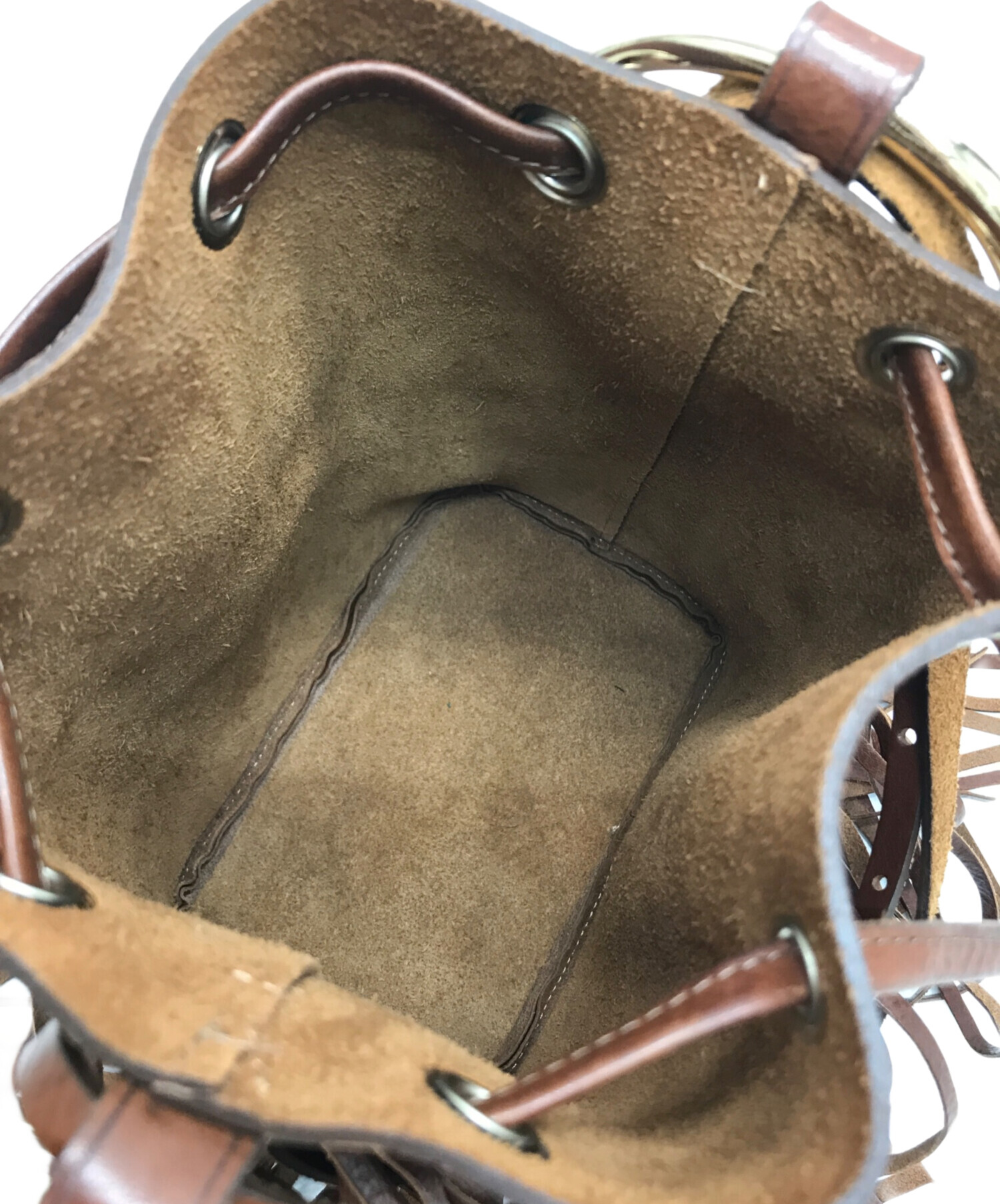 中古・古着通販】MAISON BOINET (メゾン ボワネ) FRINGE RING BAG