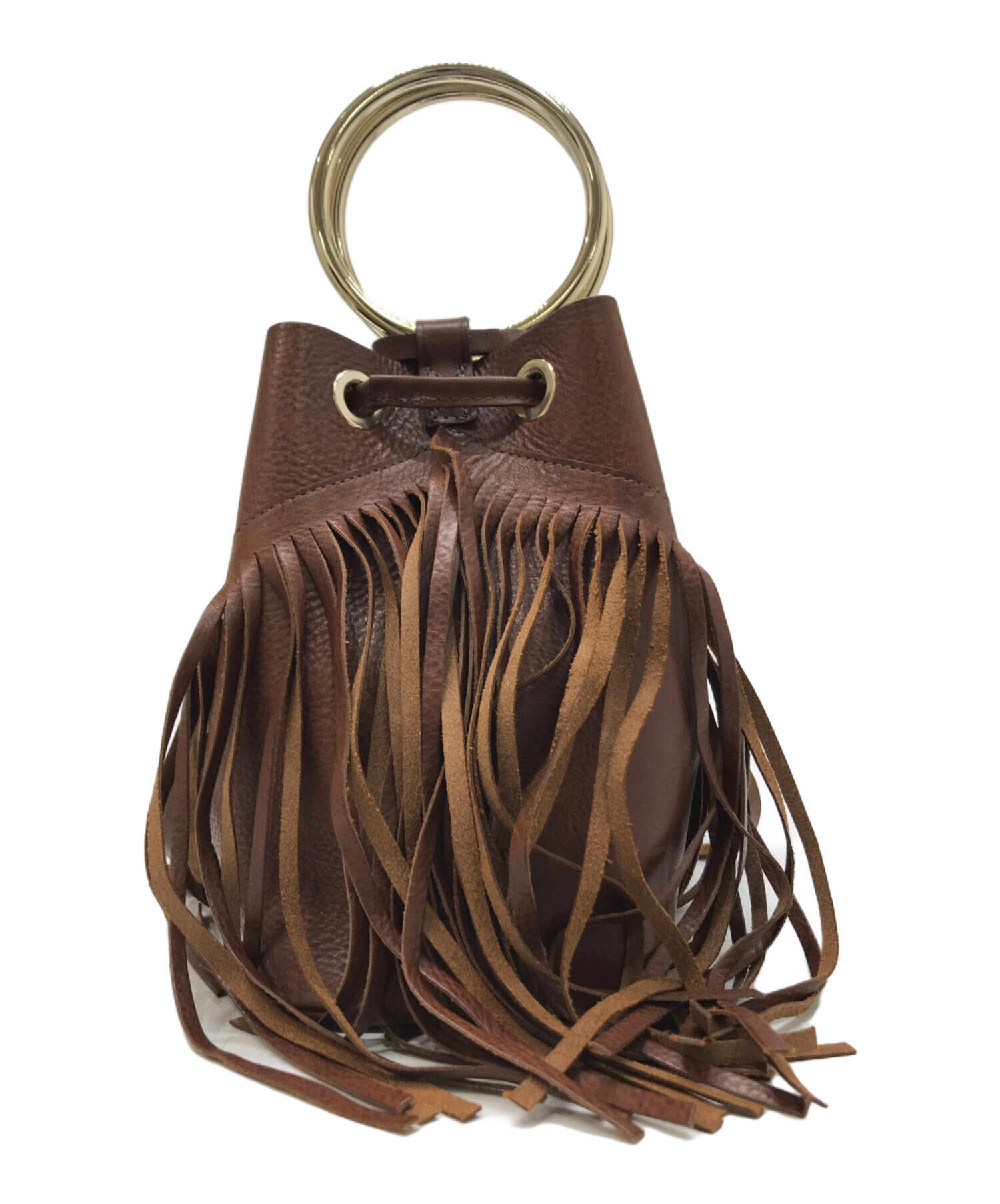 maison boinet(メゾンボアネ) FRINGE RING BAG 中古・古着通販】MAISON BOINET (メゾン ボワネ) FRINGE RING BAG