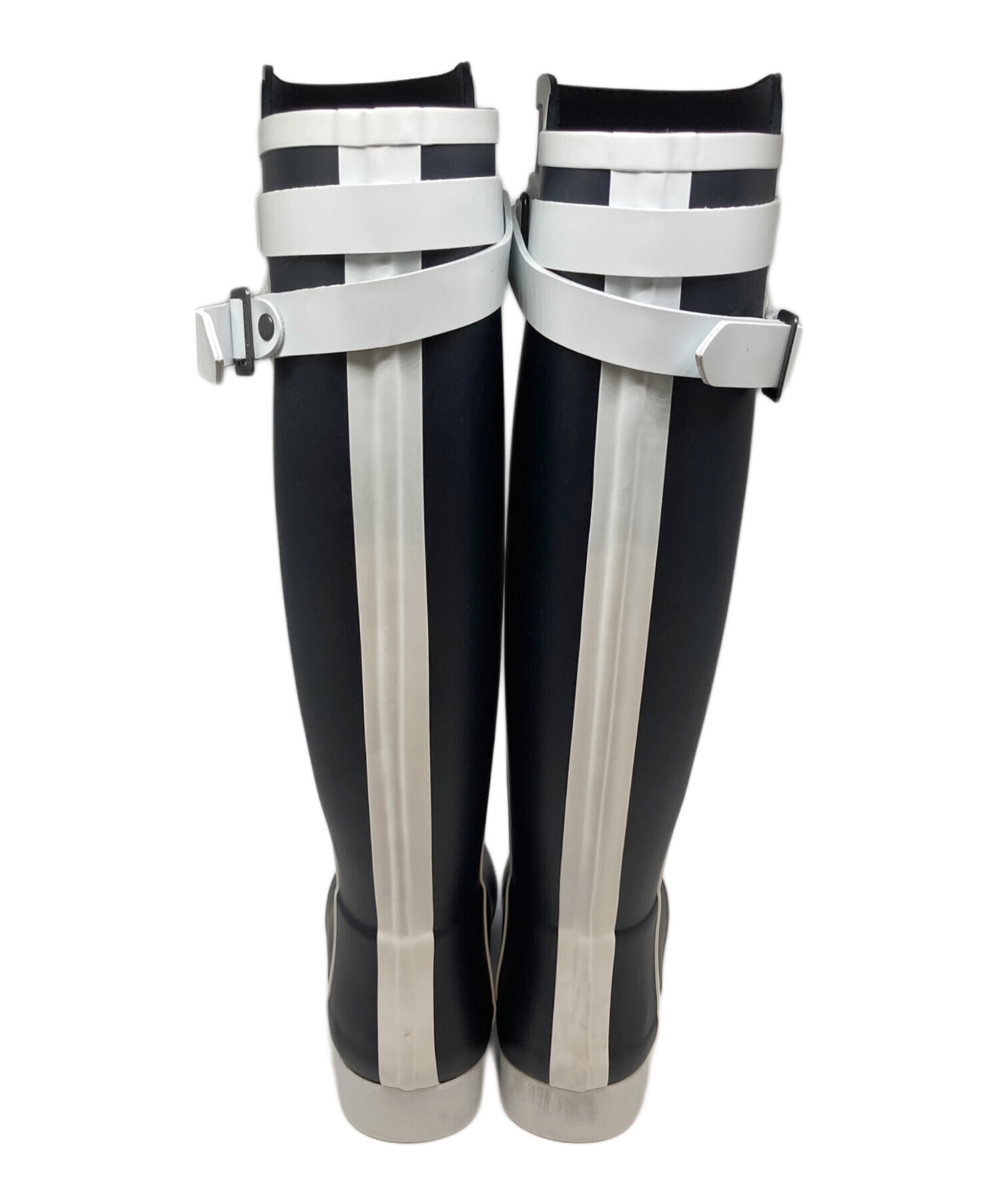 中古・古着通販】HUNTER (ハンター) レインブーツ ネイビー サイズ