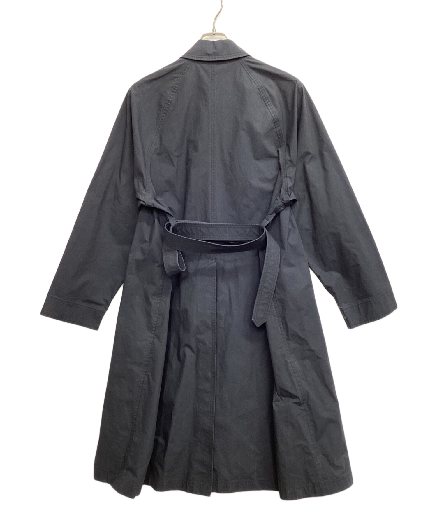 ESSAY エッセイ トレンチコート 中古・古着通販】Essay (エッセイ) FIELD COAT ブラック サイズ:2