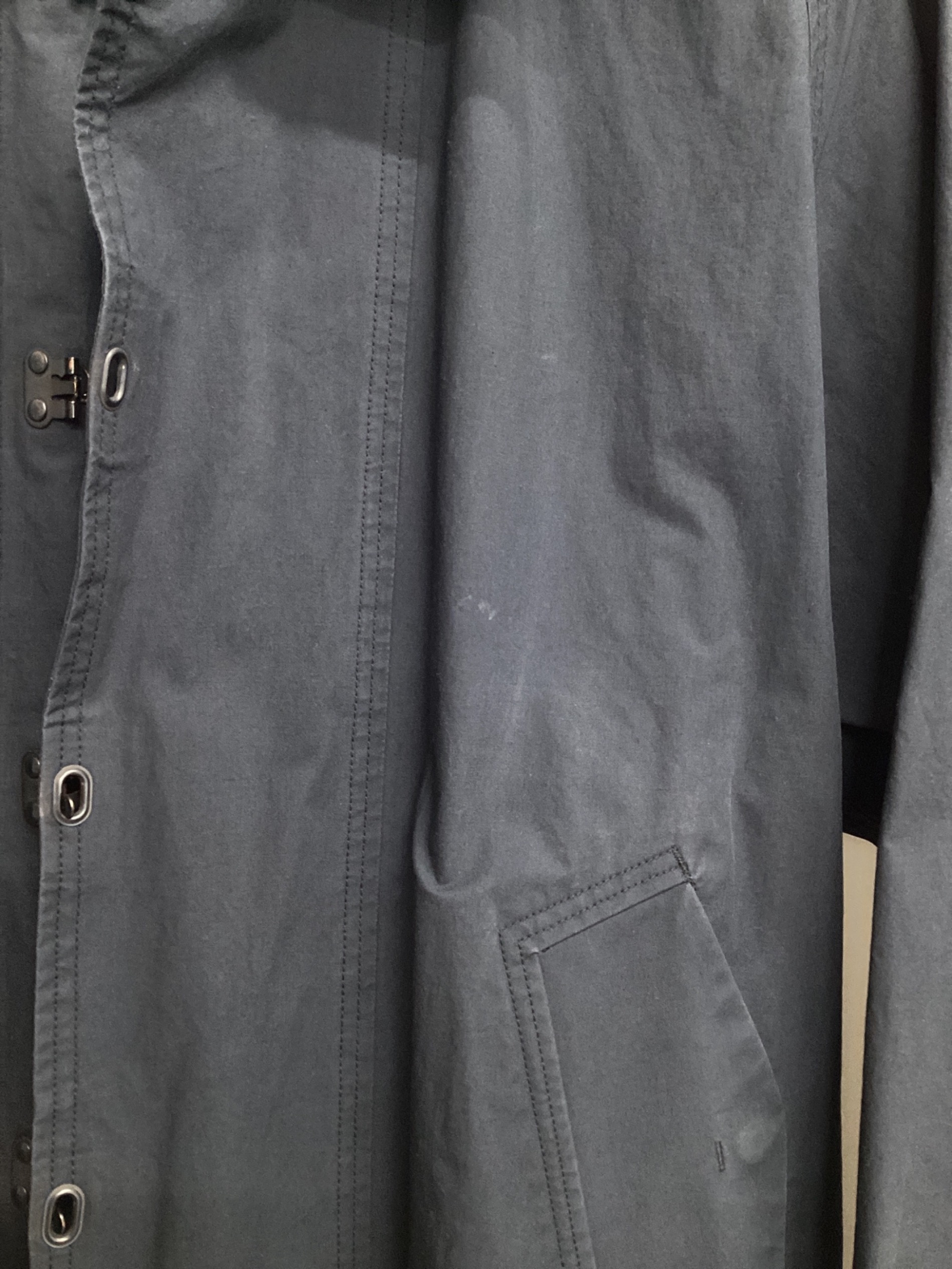 中古・古着通販】Essay (エッセイ) FIELD COAT ブラック サイズ:2 