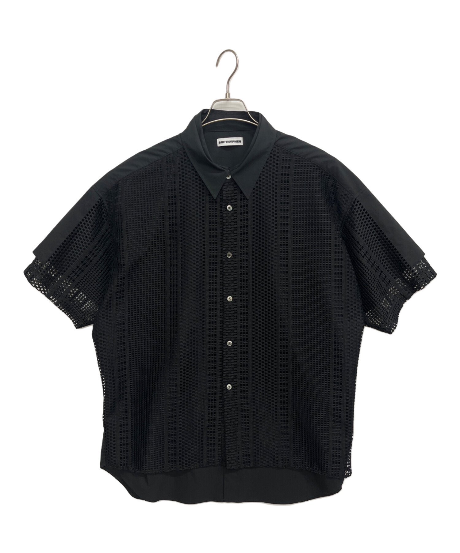 中古・古着通販】SOFTHYPHEN (ソフトハイフン) LACE MIX DOUBLE FRONT