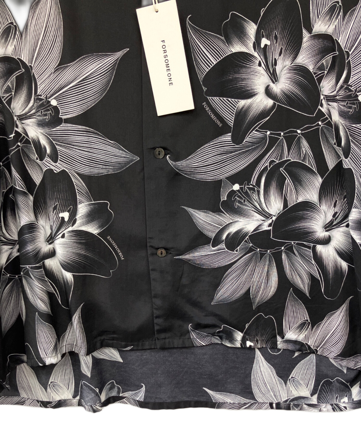 中古・古着通販】FORSOMEONE (フォーサムワン) FLOWER RUDE SHIRT