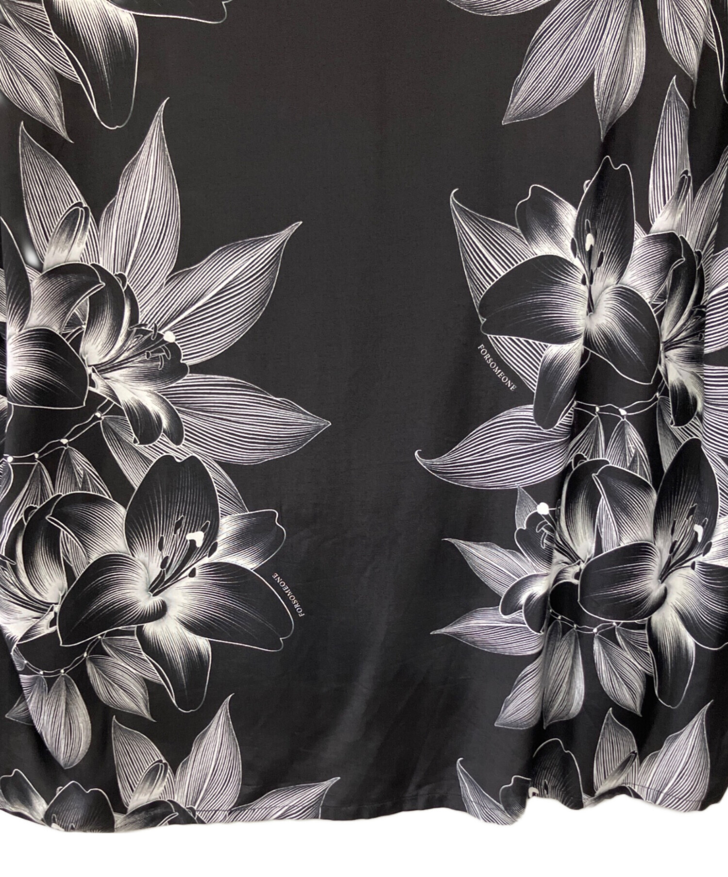 中古・古着通販】FORSOMEONE (フォーサムワン) FLOWER RUDE SHIRT