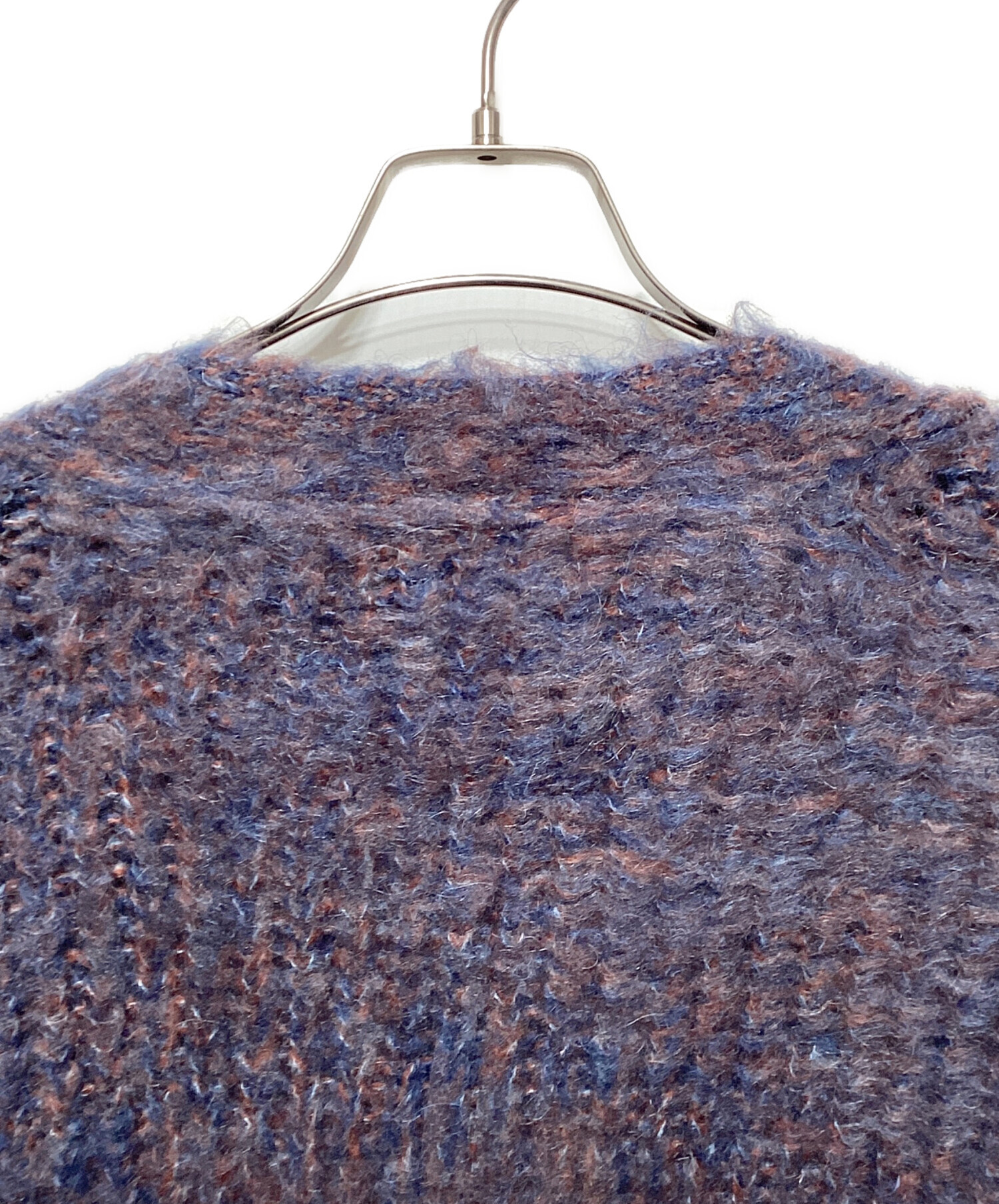 モヘア】MAISON SPECIAL カーディガン パープル 美品 MAISON SPECIAL