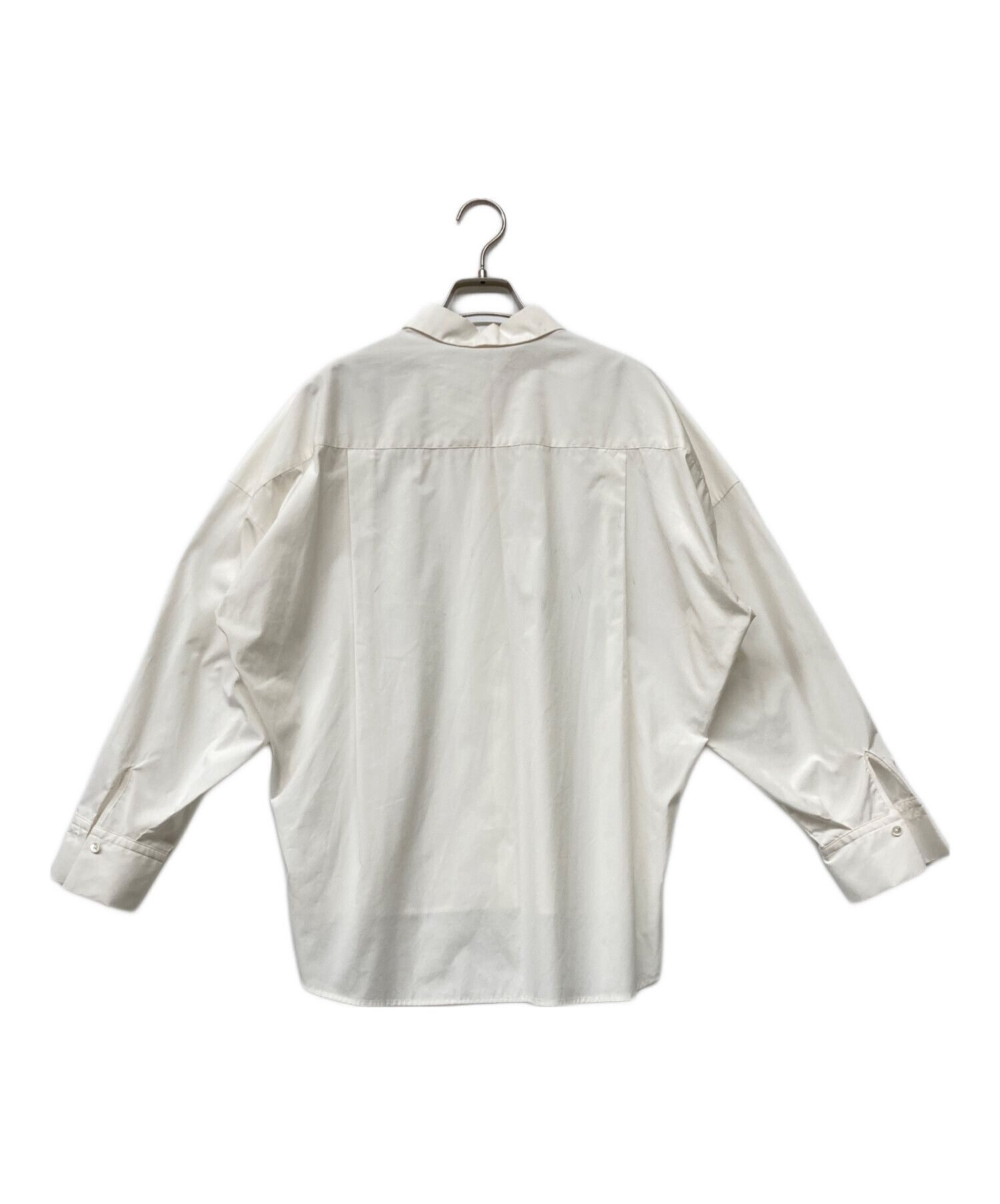 中古・古着通販】SOEJU (ソージュ) コクーンシャツ ホワイト サイズ:M