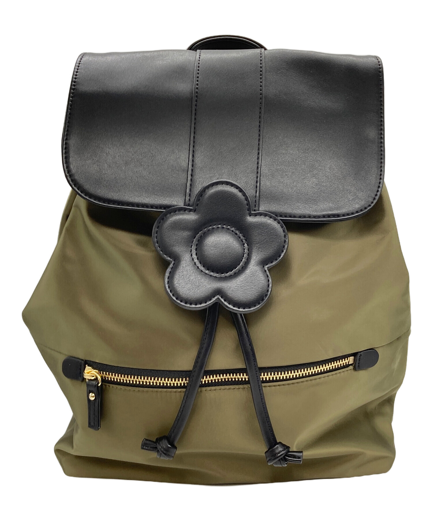 中古・古着通販】MARY QUANT (マリークヮント) リュック カーキ 