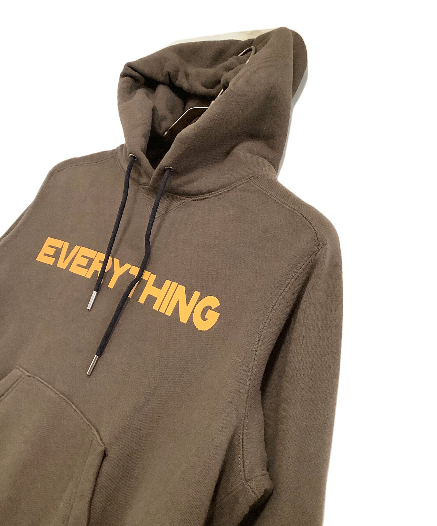 中古・古着通販】sacai (サカイ) プルオーバーパーカー ブラウン