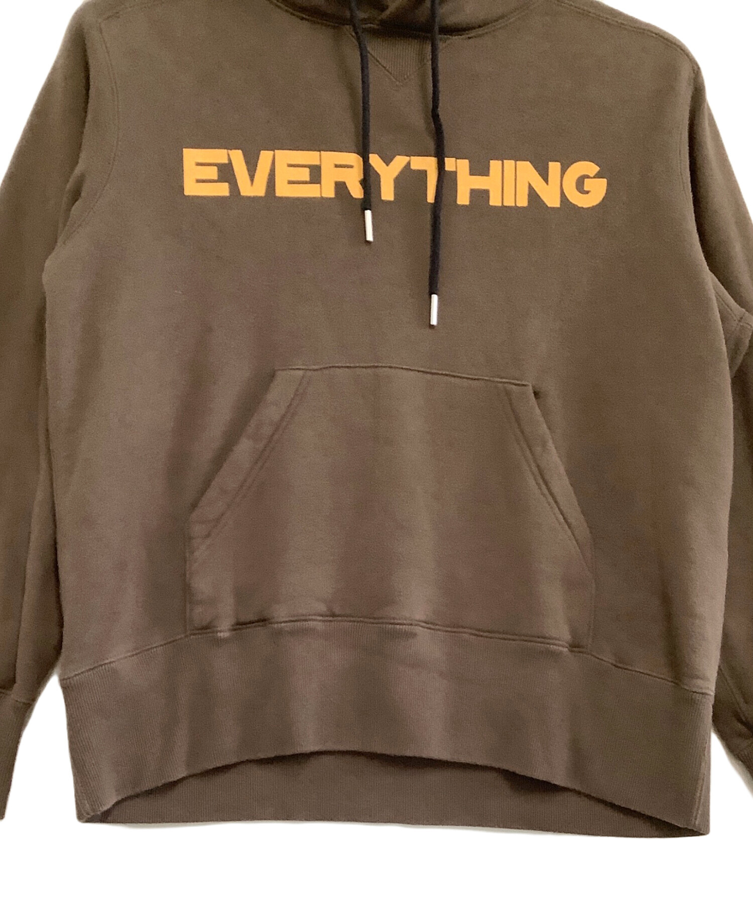 中古・古着通販】sacai (サカイ) プルオーバーパーカー ブラウン
