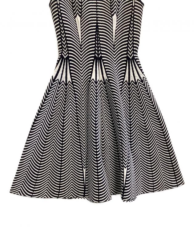 極美品✨ アントニーノヴァレンティ アナイ 定価12万 ニットワンピース 総柄 中古・古着通販】ANTONINO VALENTI per ANAYI (アントニーノ