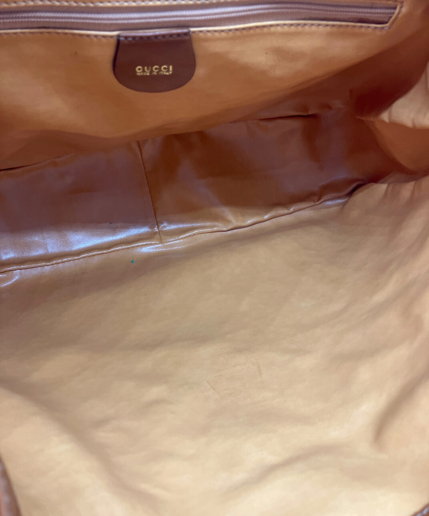 中古・古着通販】GUCCI (グッチ) バンブーハンドルショルダーバッグ