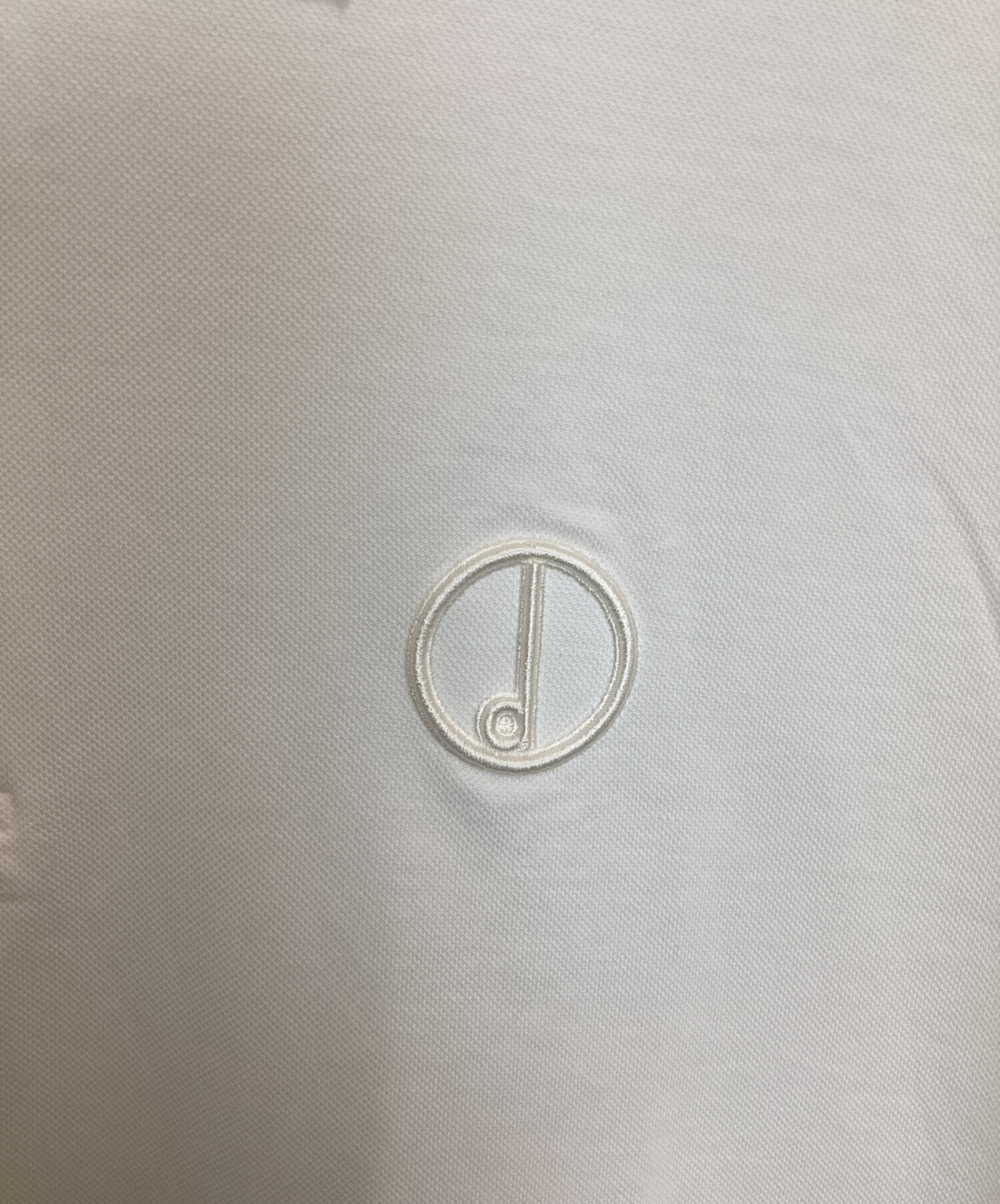 中古・古着通販】dunhill (ダンヒル) ポロシャツ ホワイト サイズ:XL 