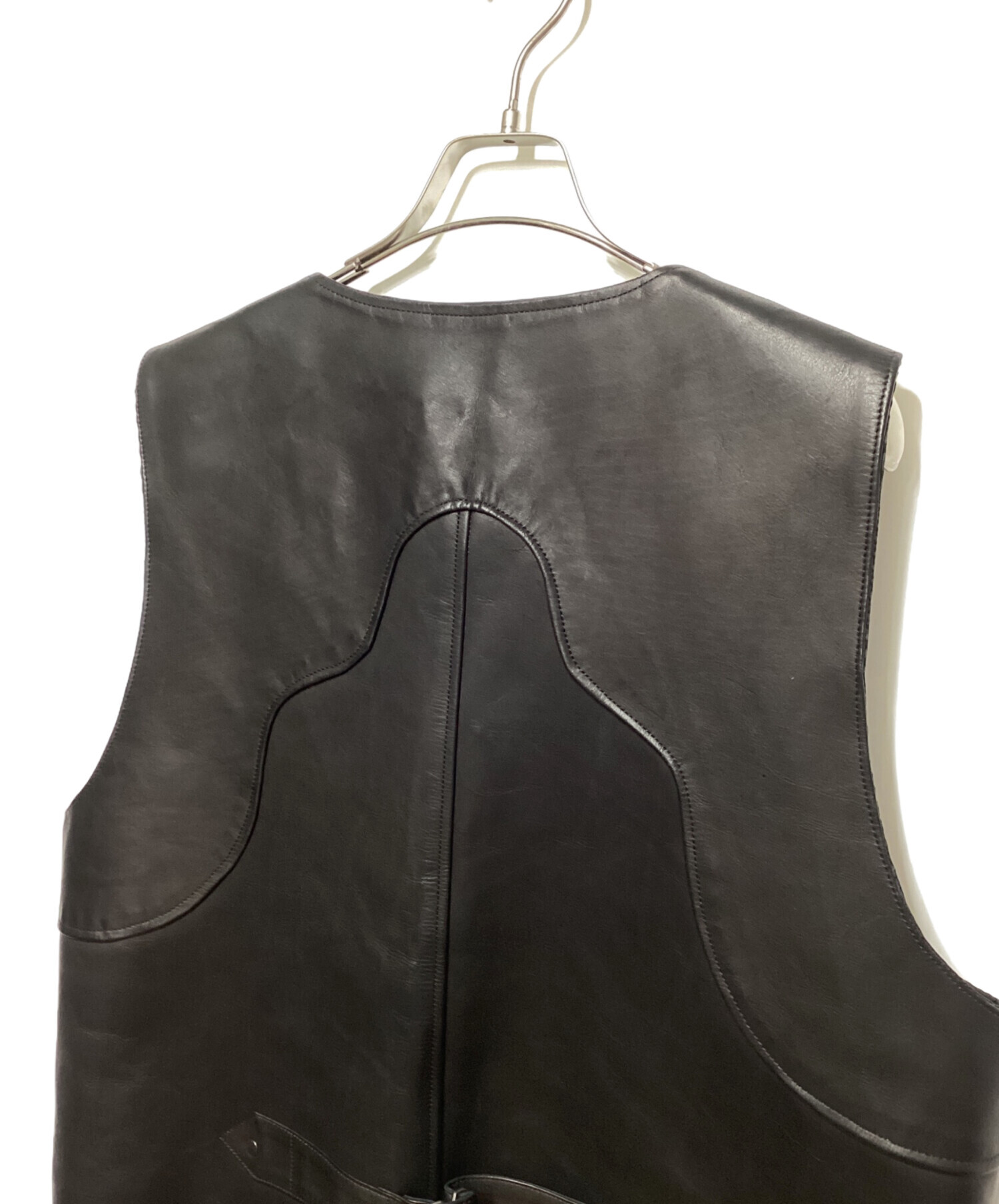 中古・古着通販】TENDER PERSON (テンダ―パーソン) LEATHER VEST