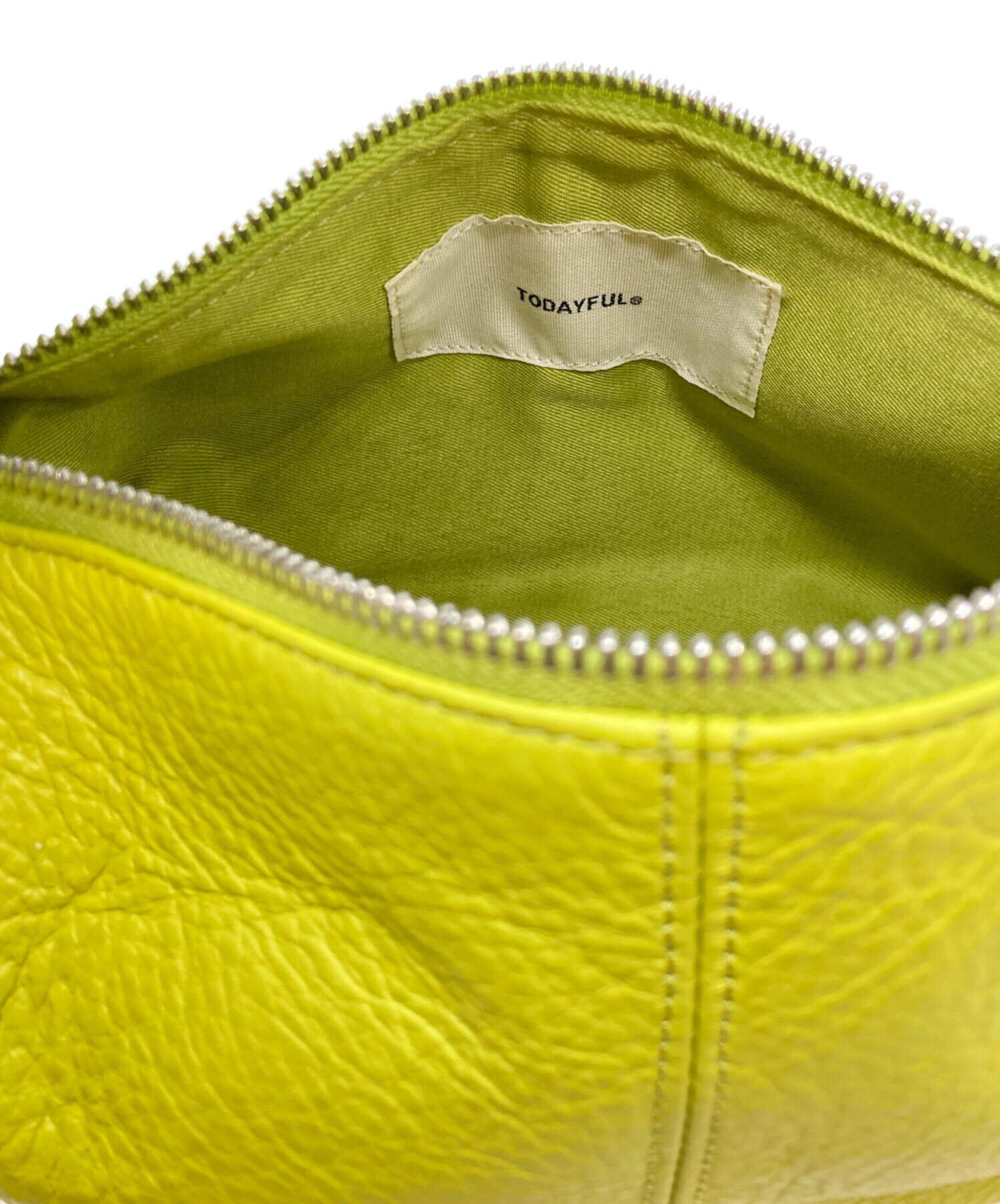 中古・古着通販】TODAYFUL (トゥデイフル) Leather Wrap Bag ライム