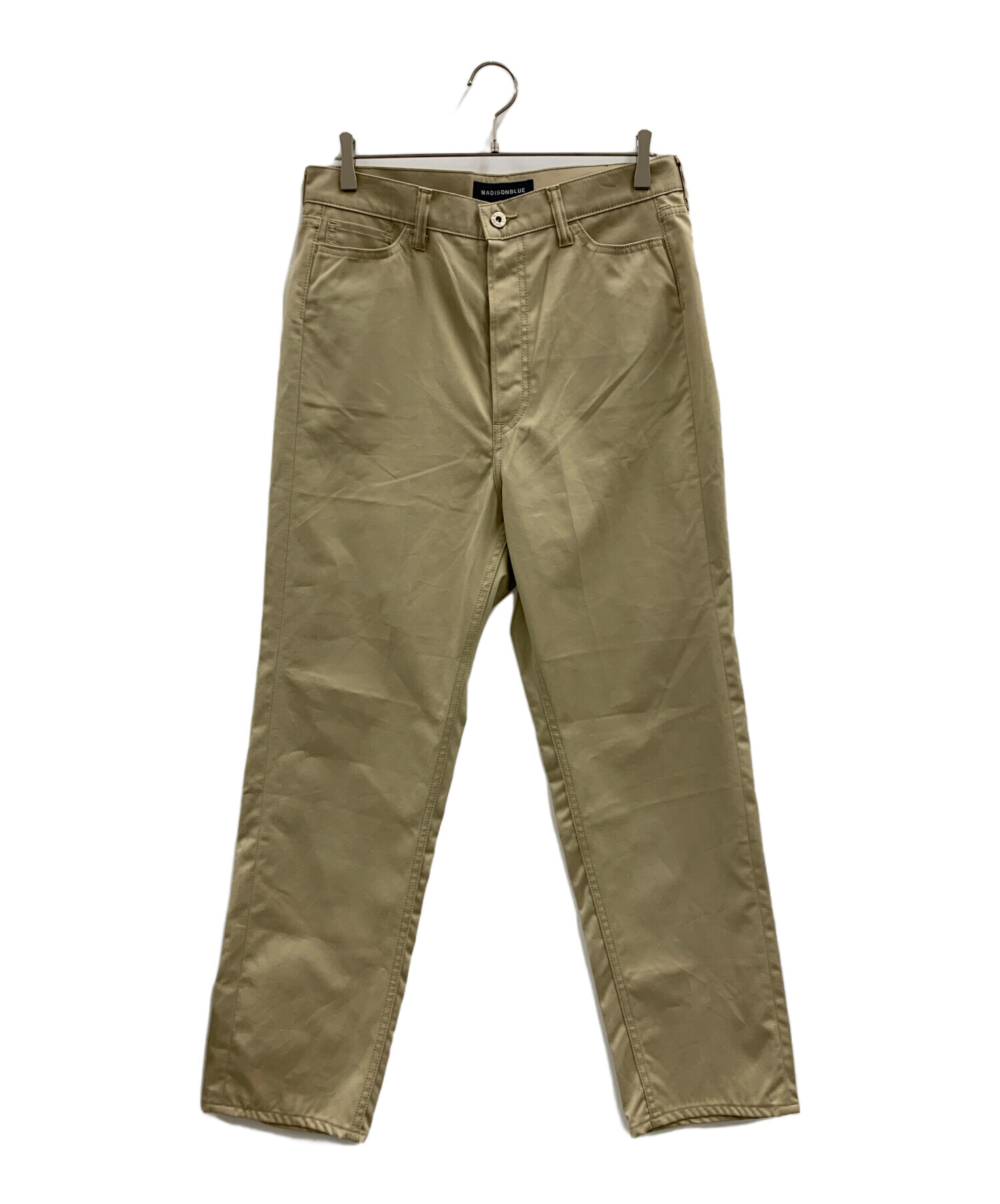 マディソンブルー ワークパンツ ベージュ