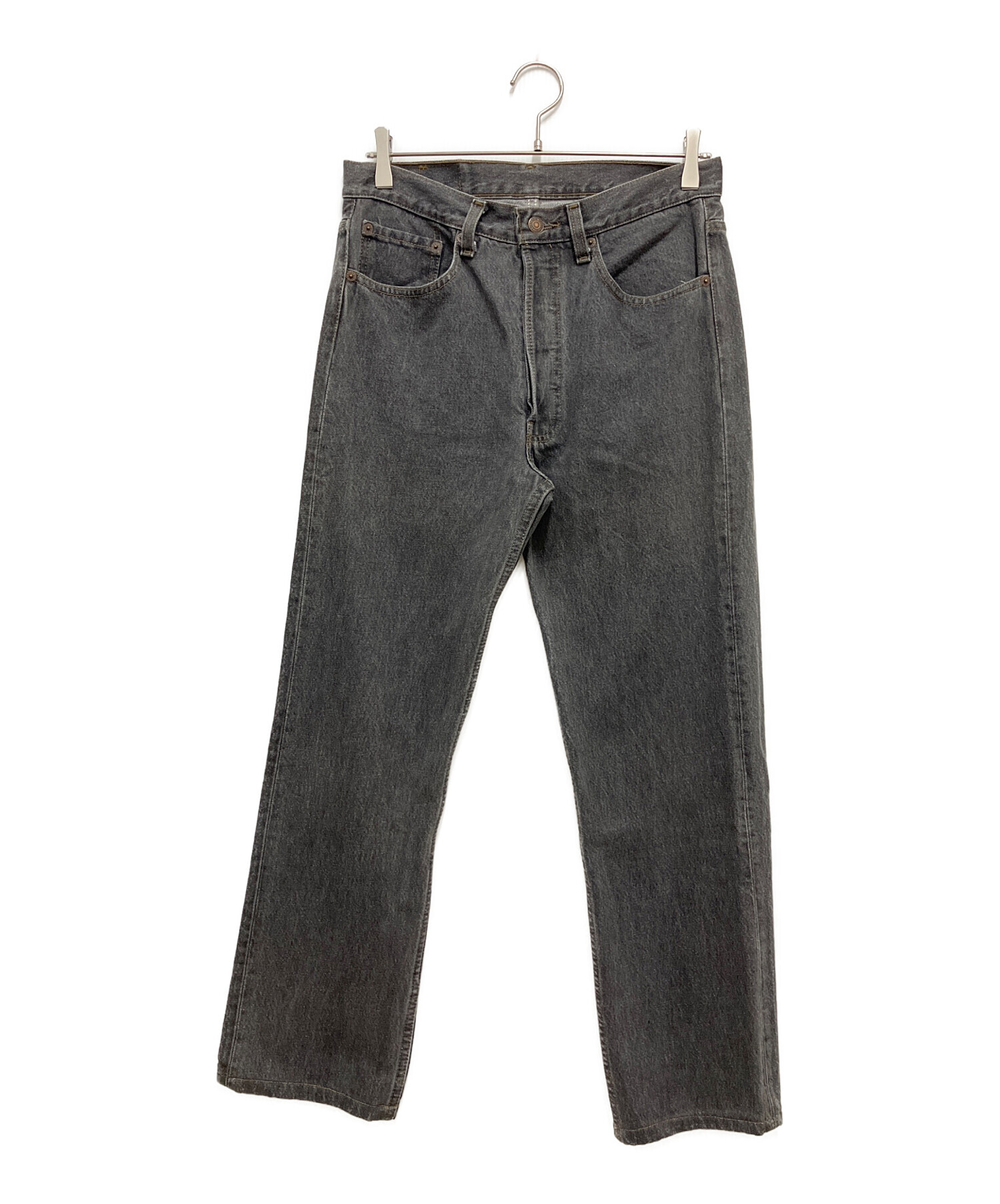 中古・古着通販】LEVI'S (リーバイス) 先染め90'sブラックデニム