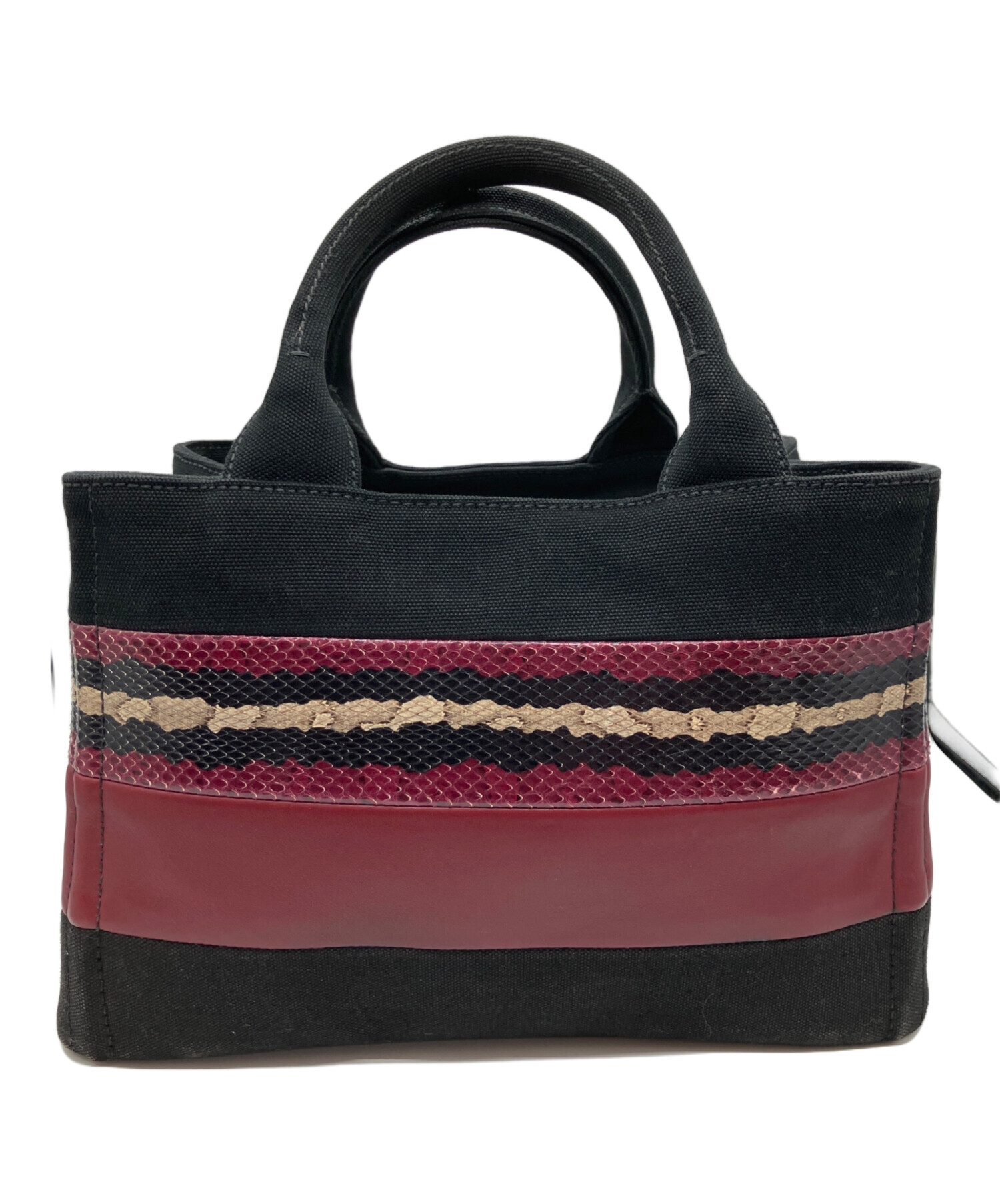 中古・古着通販】PRADA (プラダ) 2WAYショルダーバッグ ブラック 